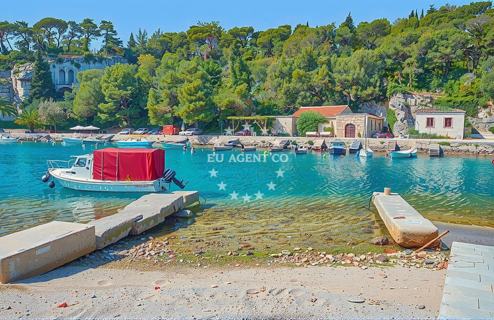 Additional view of Selca (Brač): beaches and coves (4) in Selca (Brač)