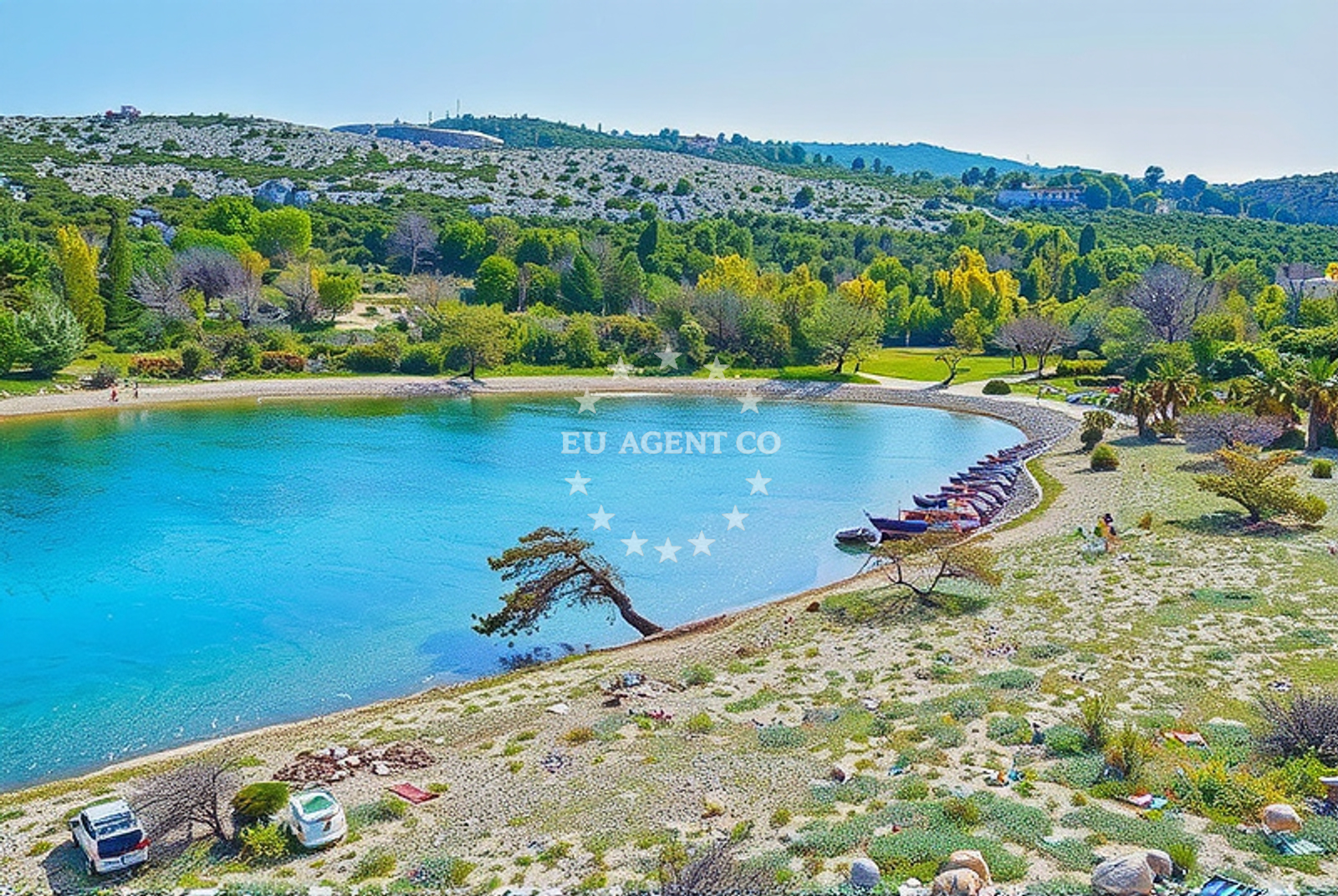 Overview of Selehovica, Omišalj (Krk) Beach in Selehovica