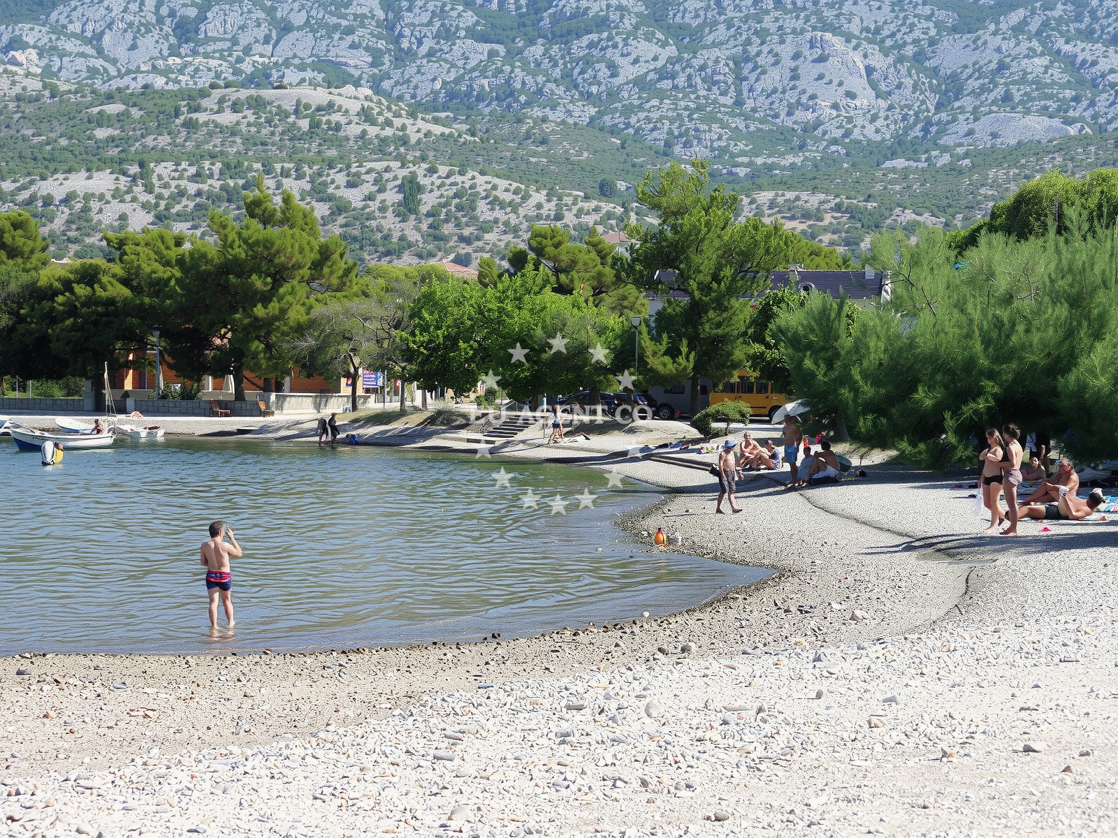 Additional view of Seline beach in 22A Put Bunarića 1 kat, Seline