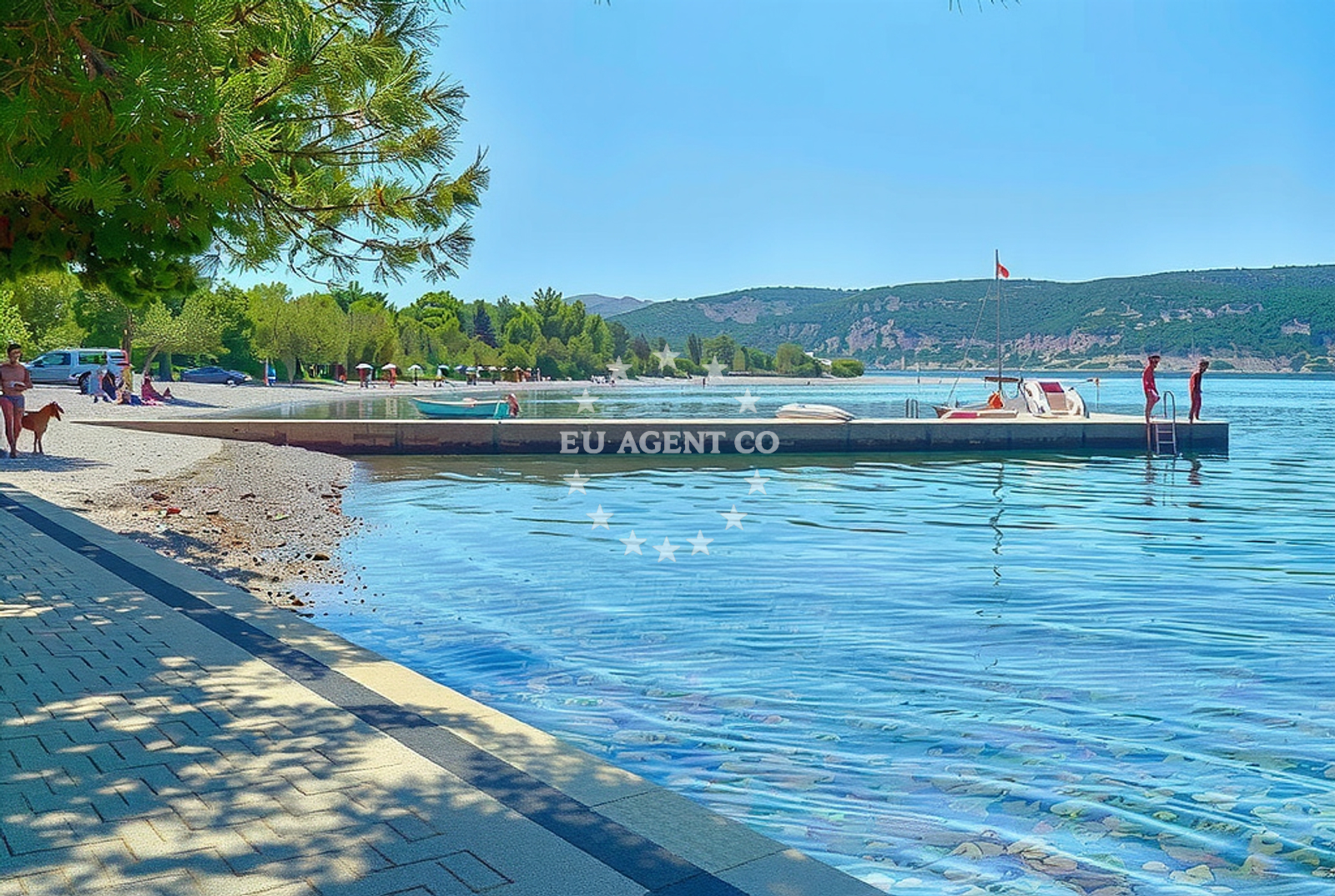Additional view of Seline beach in 22A Put Bunarića 1 kat, Seline