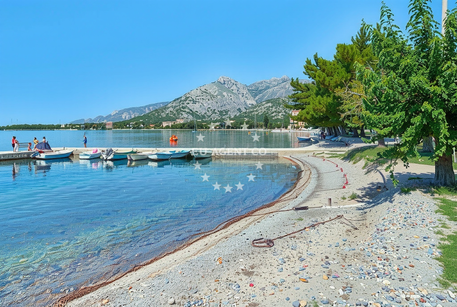 Additional view of Seline beach in 22A Put Bunarića 1 kat, Seline