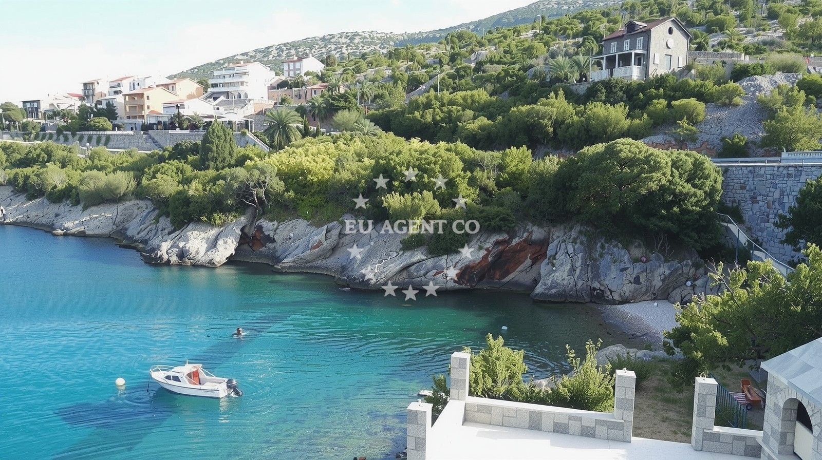 Beach facilities and surroundings at Senj beach in Pijavica 17, Senj