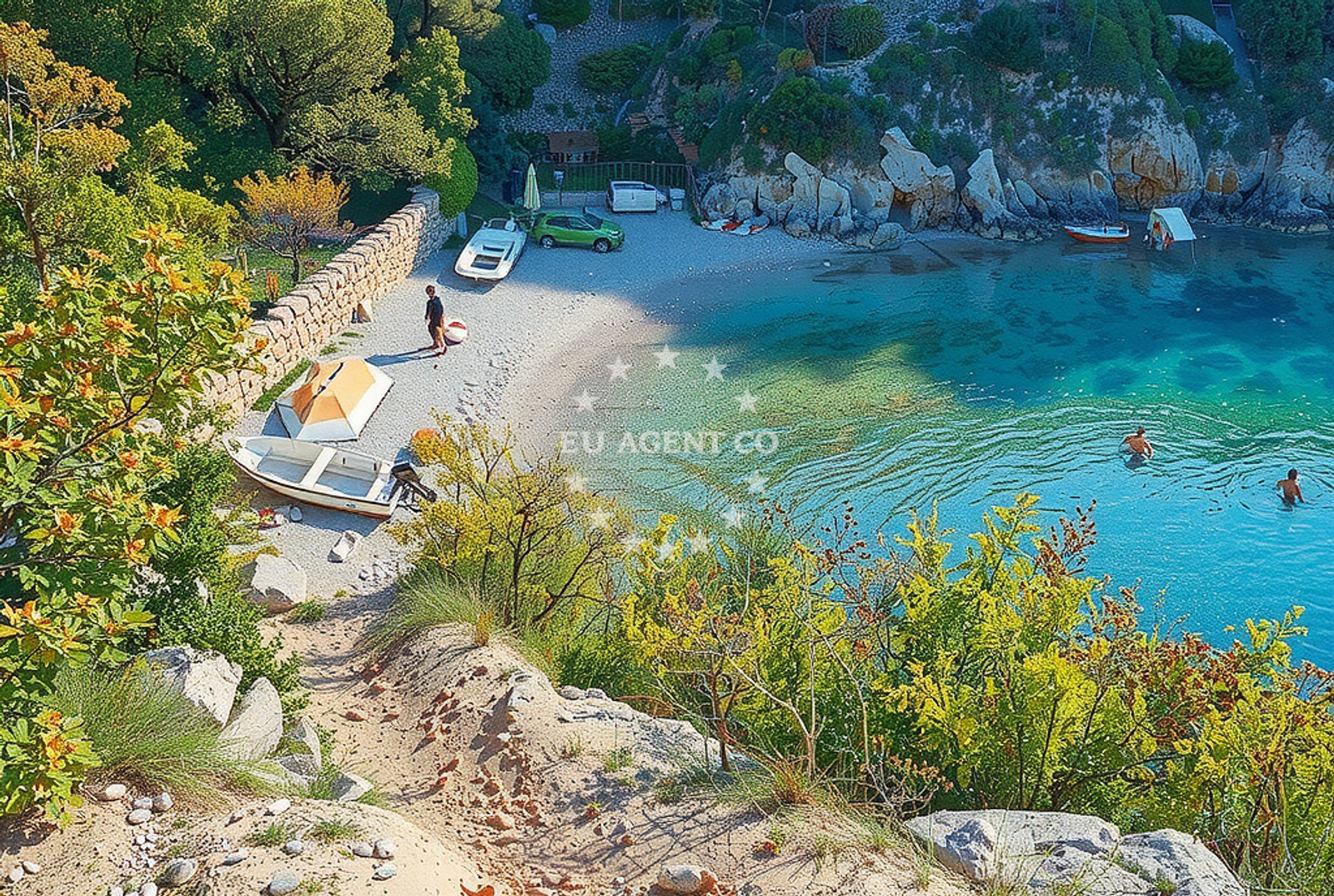 Additional view of Senj beach in Pijavica 17, Senj