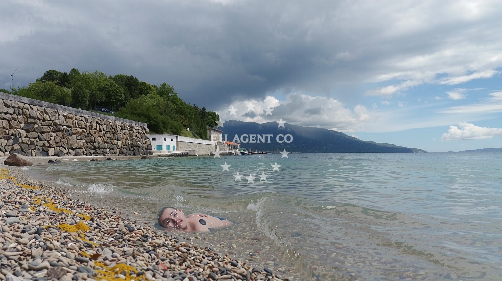 Additional view of Senj beach in Ul. Augusta Šenoe 19, Senj