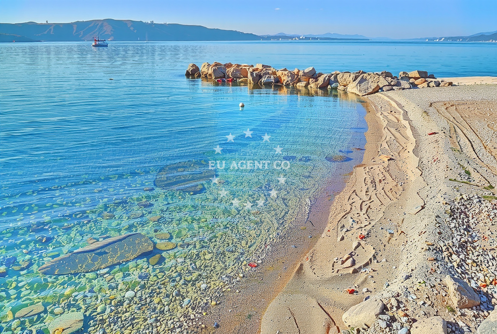 Additional view of Senj beach in Ul. Augusta Šenoe 19, Senj
