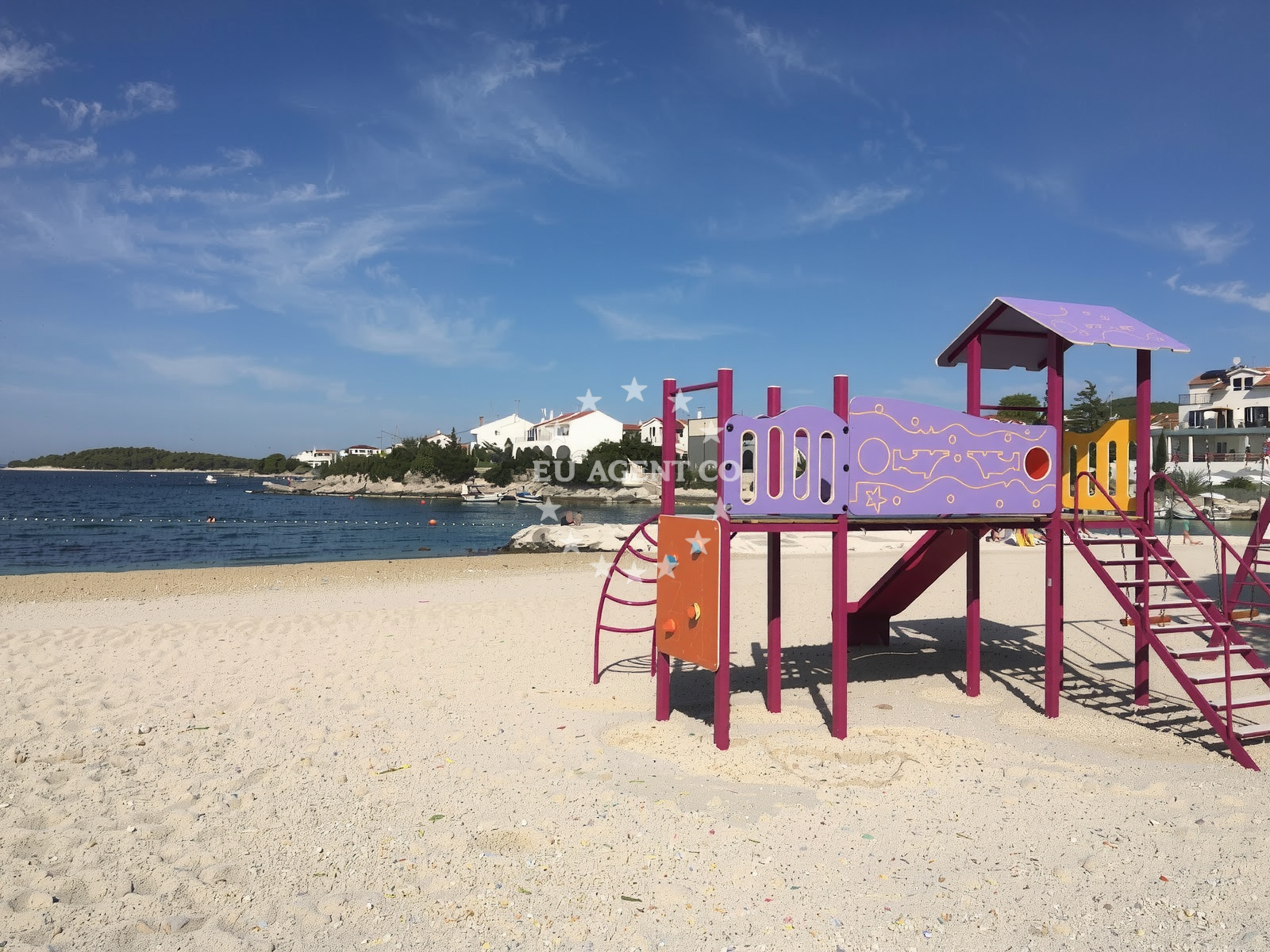 Additional view of Sepurina beach in Miline ulica 122, Rogoznica