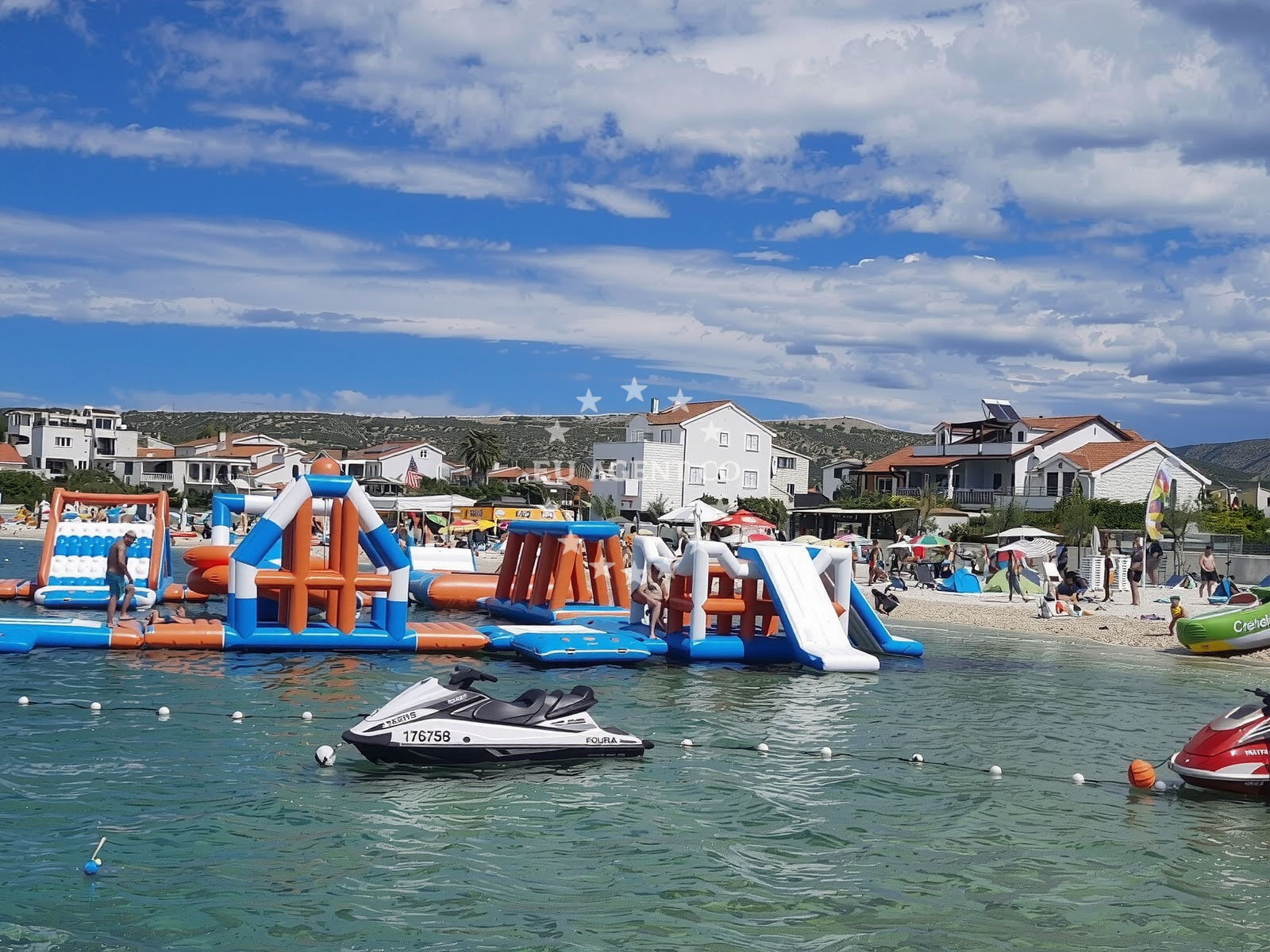 Additional view of Sepurina beach in Miline ulica 122, Rogoznica