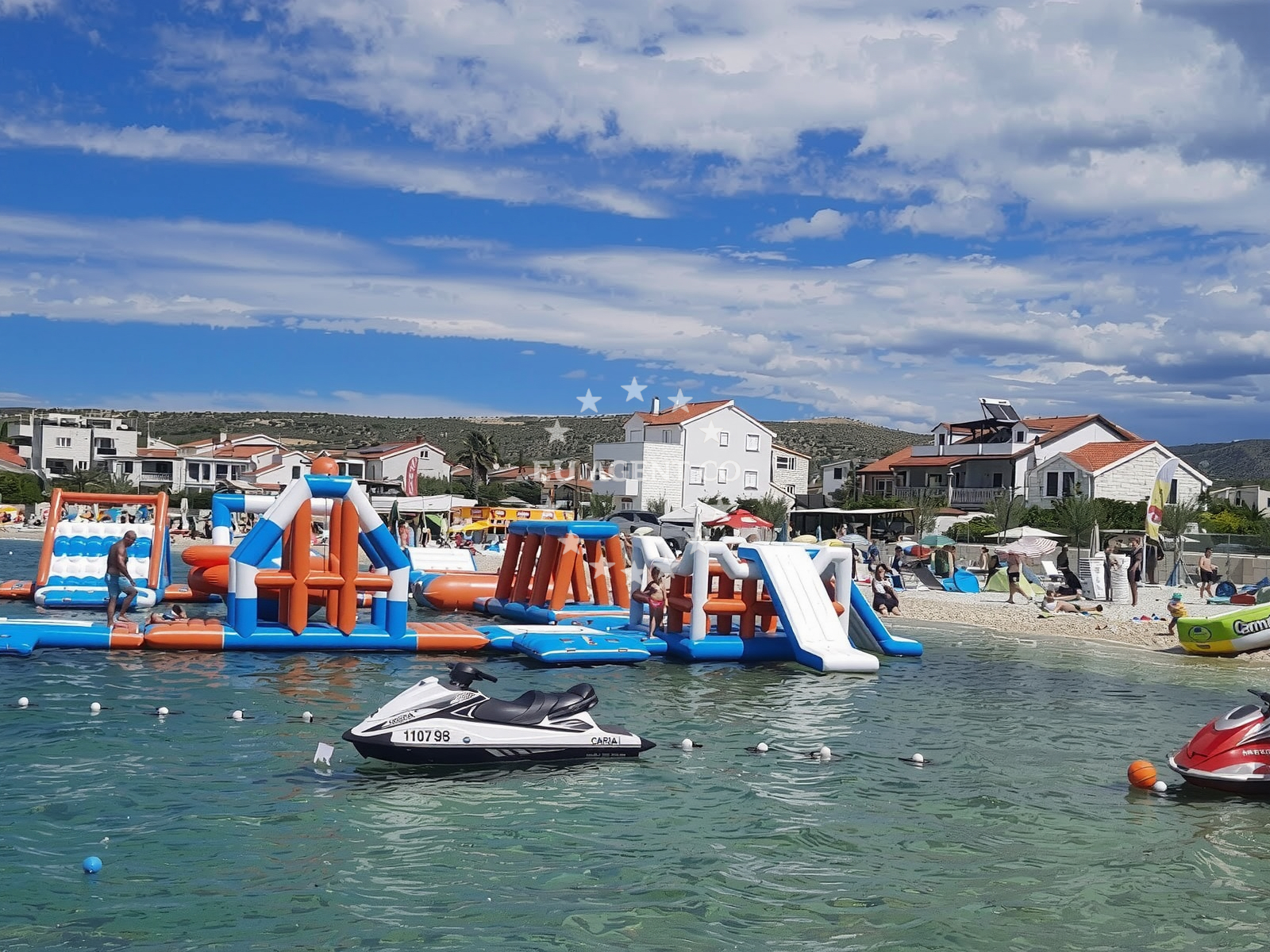 Additional view of Sepurina beach in Miline ulica 122, Rogoznica