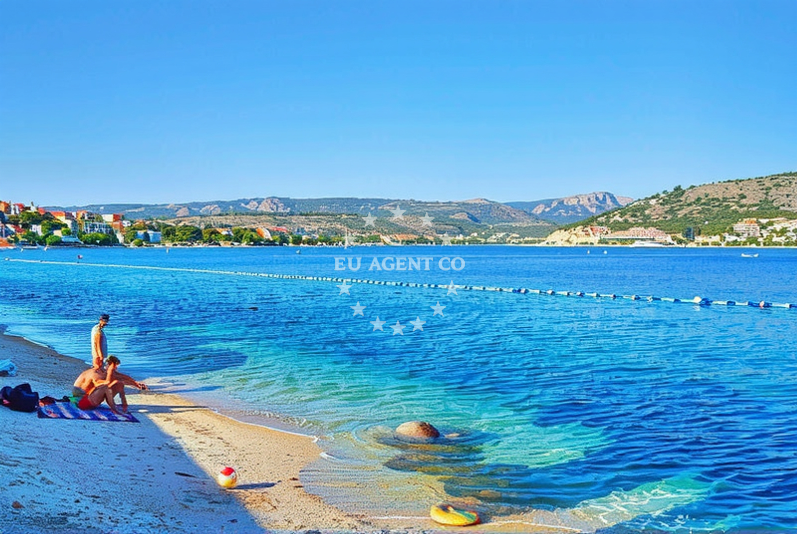Additional view of Sepurina beach in Miline ulica 122, Rogoznica
