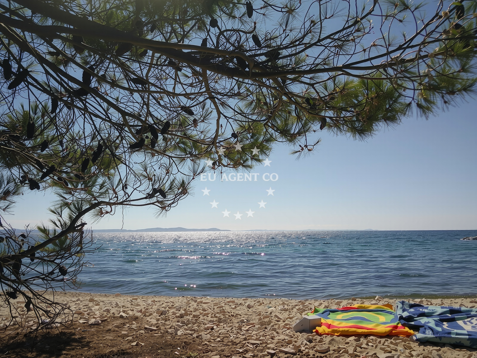 Sea and coastal view of Sepurine beach in Punta VI , 4B, Zaton