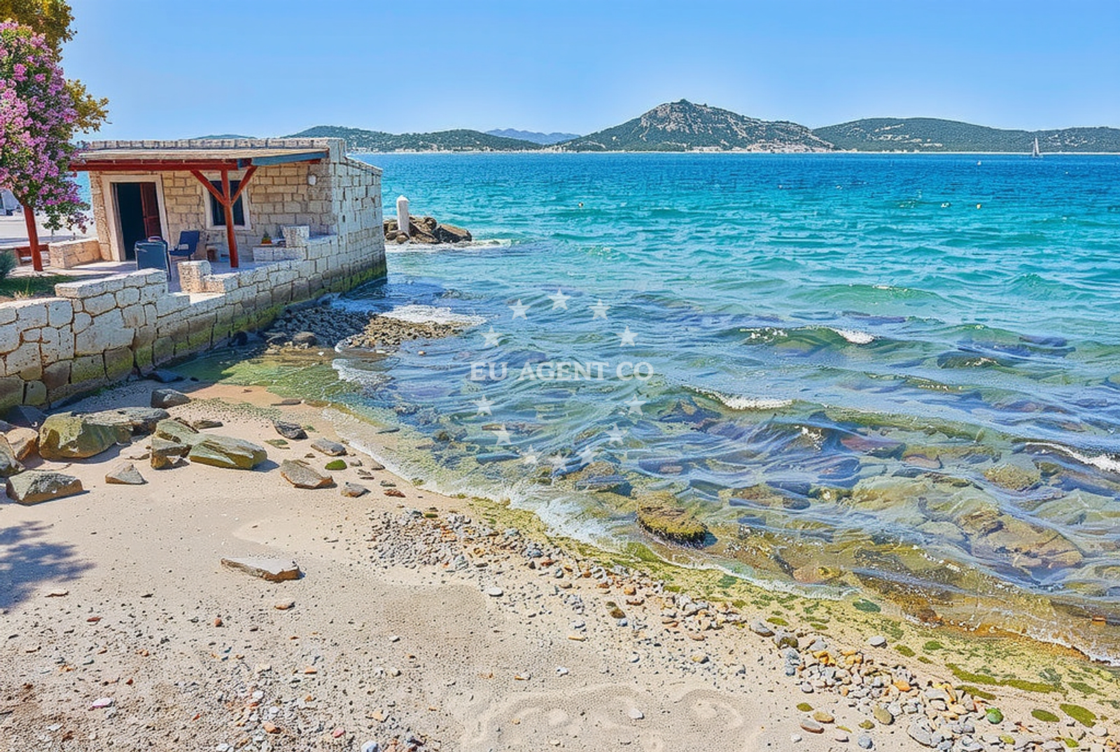 Sea and coastal view of Šepurine sjever 1, Prvić Šepurine (Prvić) Beach in Šepurine sjever 1