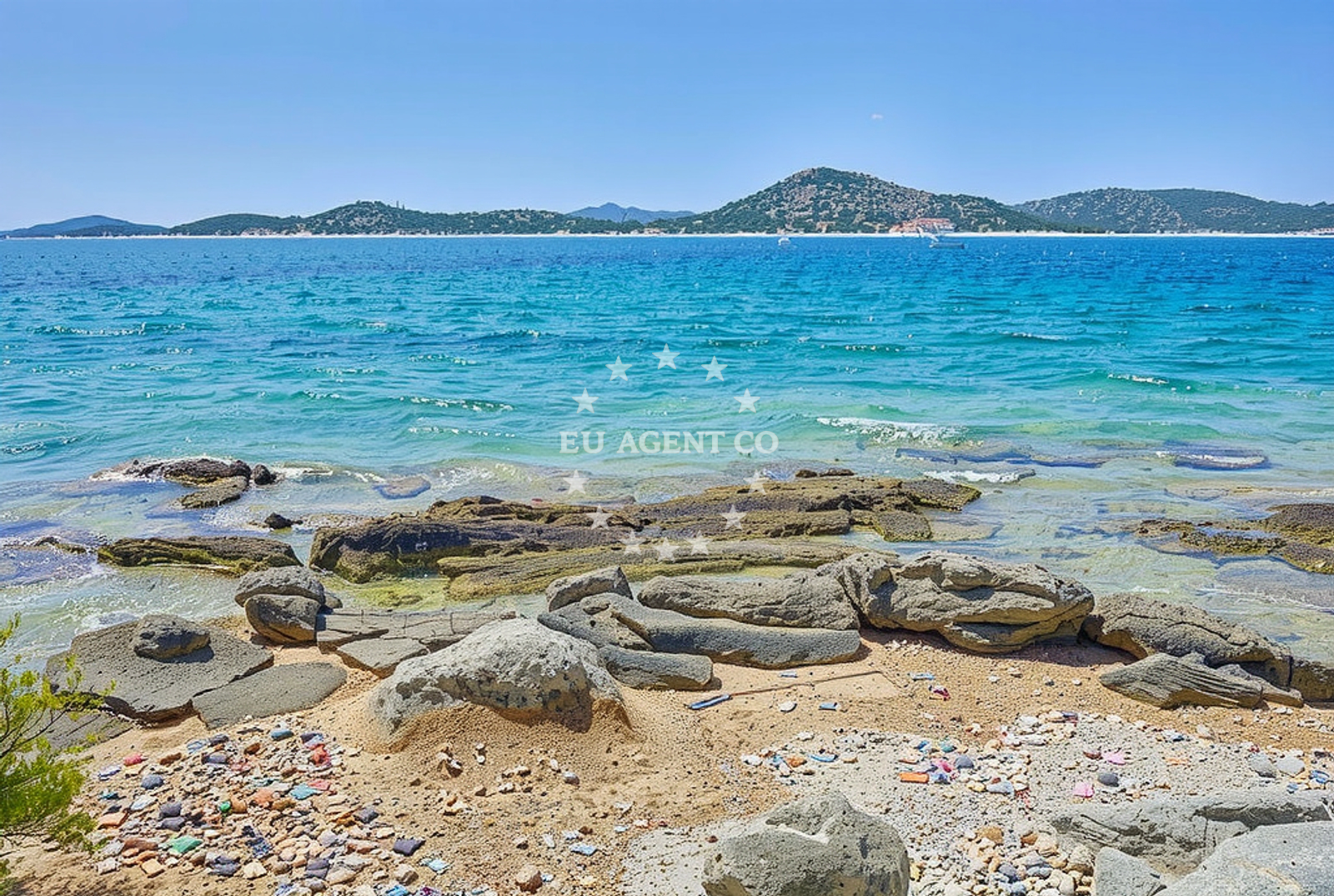 Sea and coastal view of Šepurine sjever 2, Prvić Šepurine (Prvić) Beach in Šepurine sjever 2