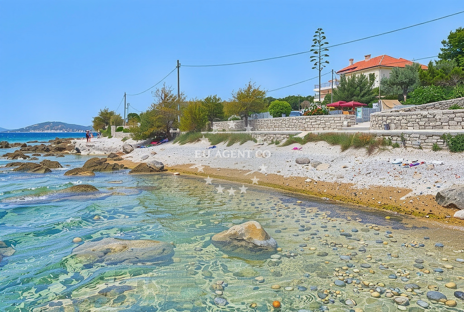 Overview of Šepurine sjever 3, Prvić Šepurine (Prvić) Beach in Šepurine sjever 3