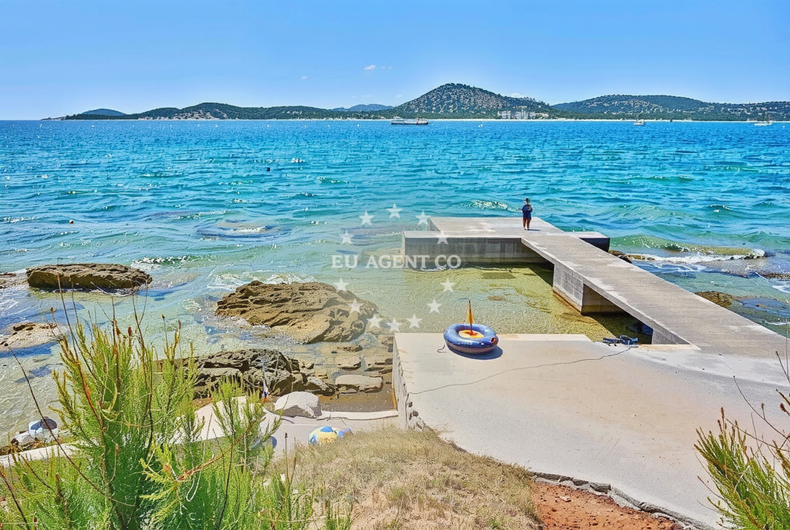 Overview of Šepurine sjever 4, Prvić Šepurine (Prvić) Beach in Šepurine sjever 4