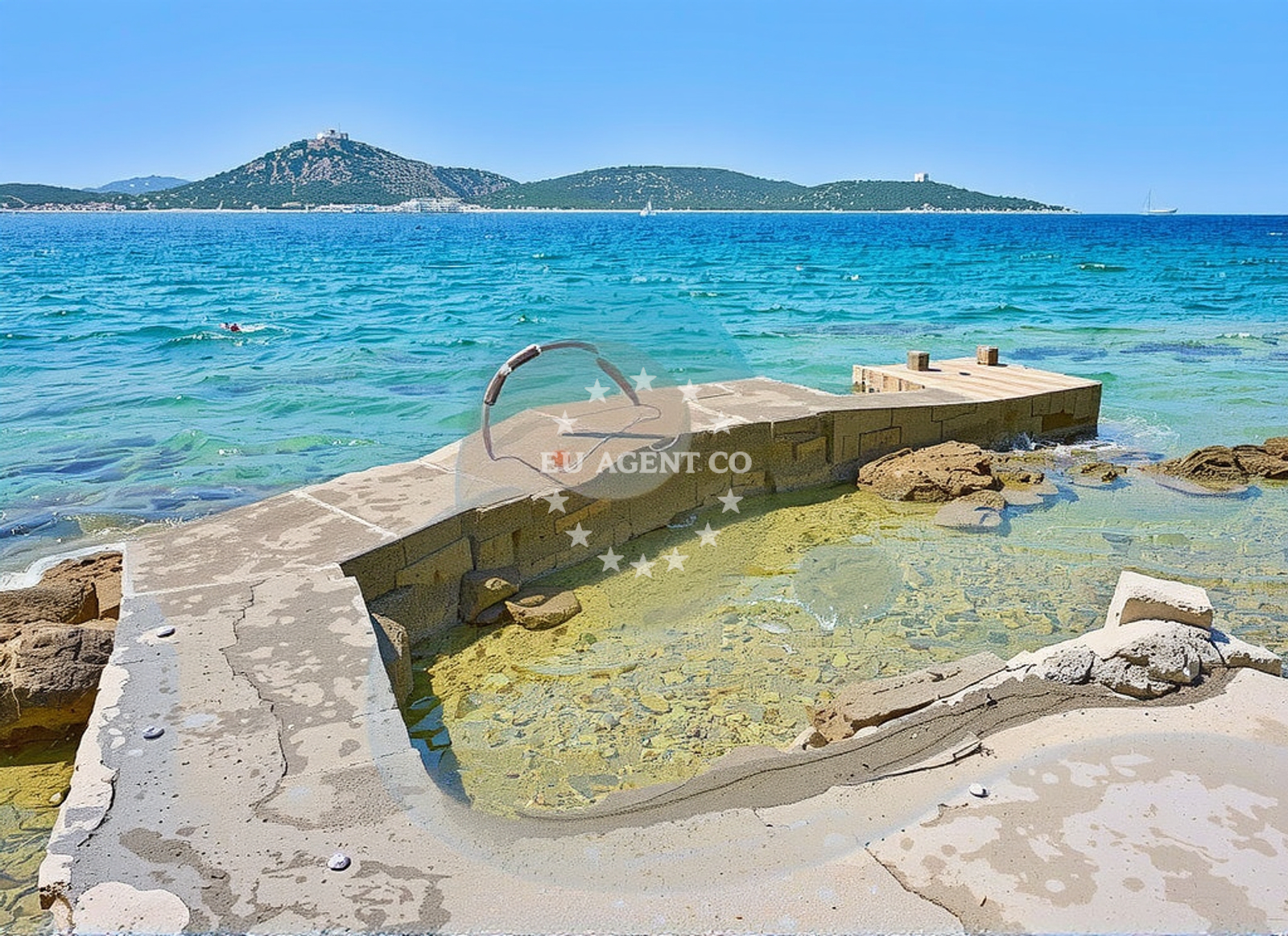 Overview of Šepurine sjever 5, Prvić Šepurine (Prvić) Beach in Šepurine sjever 5