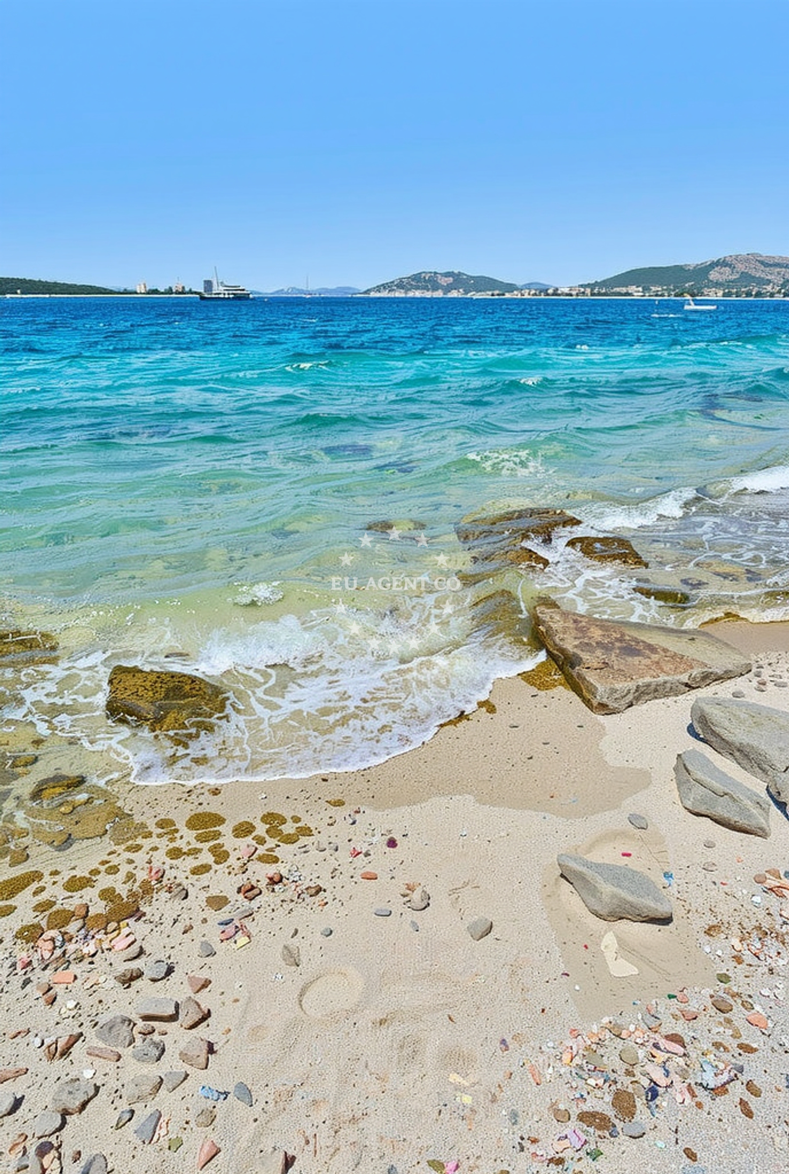 Sea and coastal view of Šepurine sjever 6, Prvić Šepurine (Prvić) Beach in Šepurine sjever 6