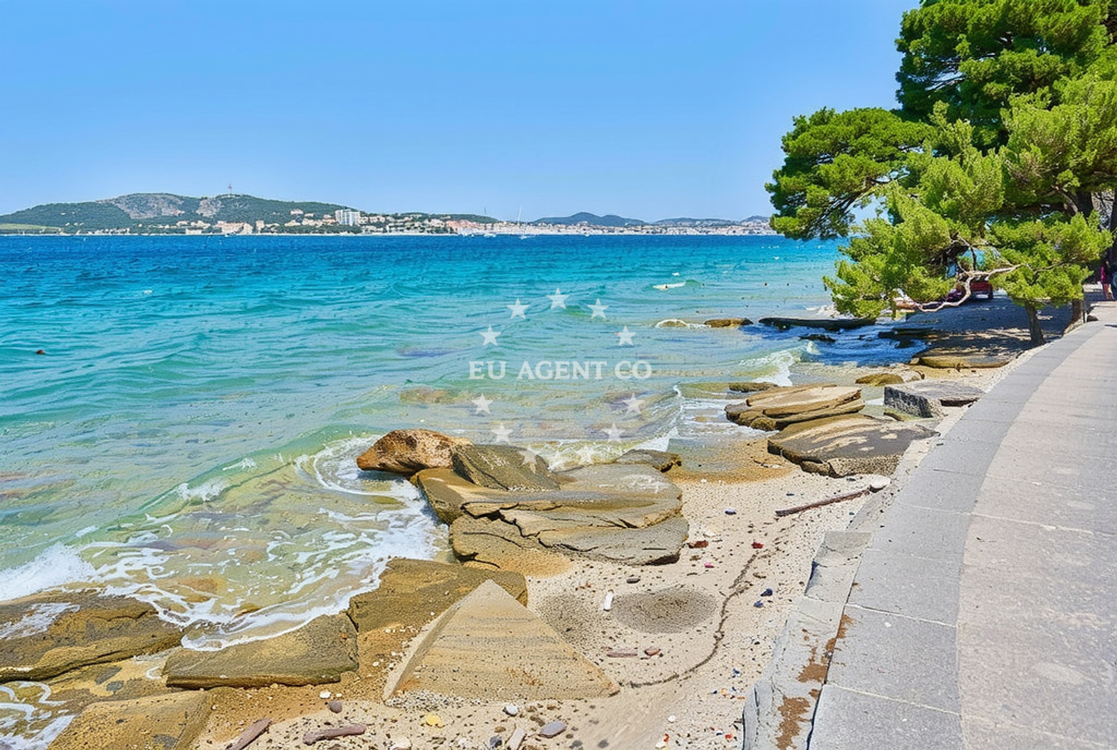 Beach facilities and surroundings at Šepurine sjever 6, Prvić Šepurine (Prvić) Beach in Šepurine sjever 6