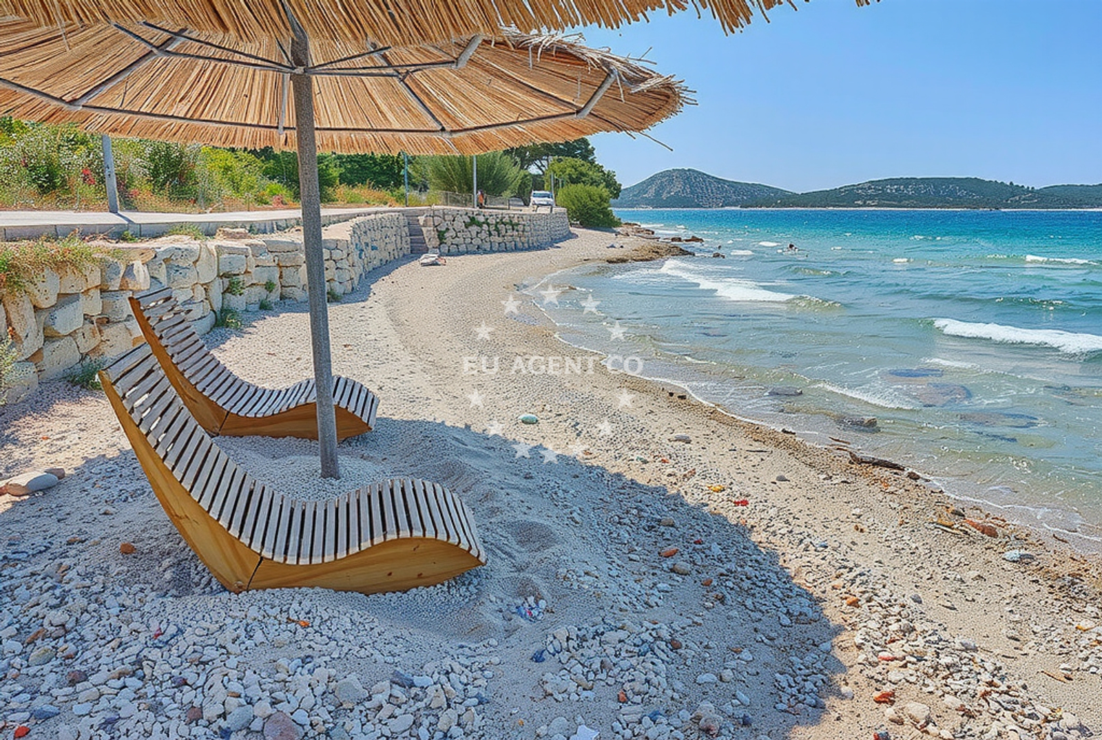 Overview of Šepurine sjever 7, Prvić Šepurine (Prvić) Beach in Šepurine sjever 7