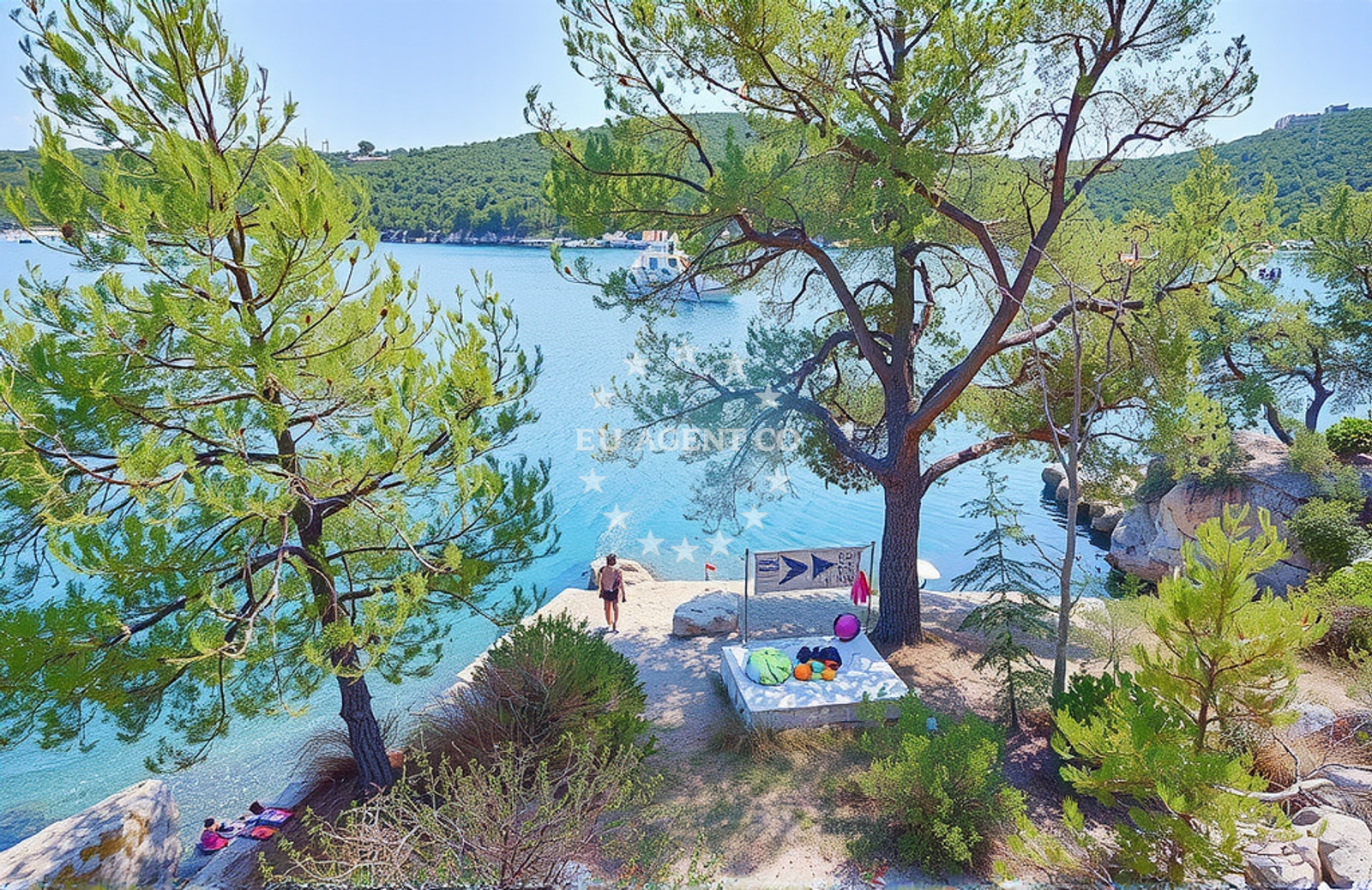 Additional view of Šešula, Maslinica (Šolta) Beach in Šešula