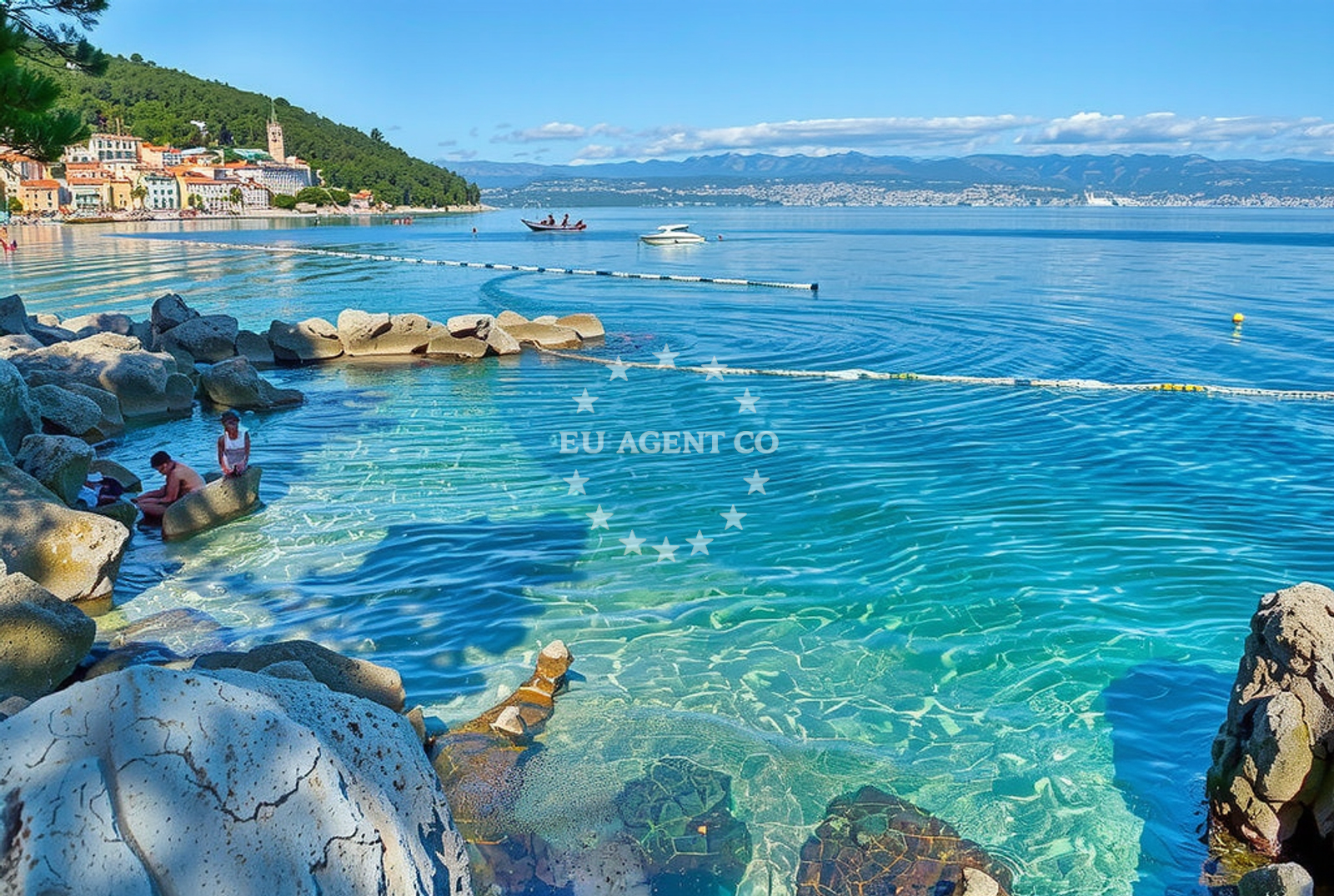 Additional view of Šetnica, Mošćenička Draga Beach in Šetnica