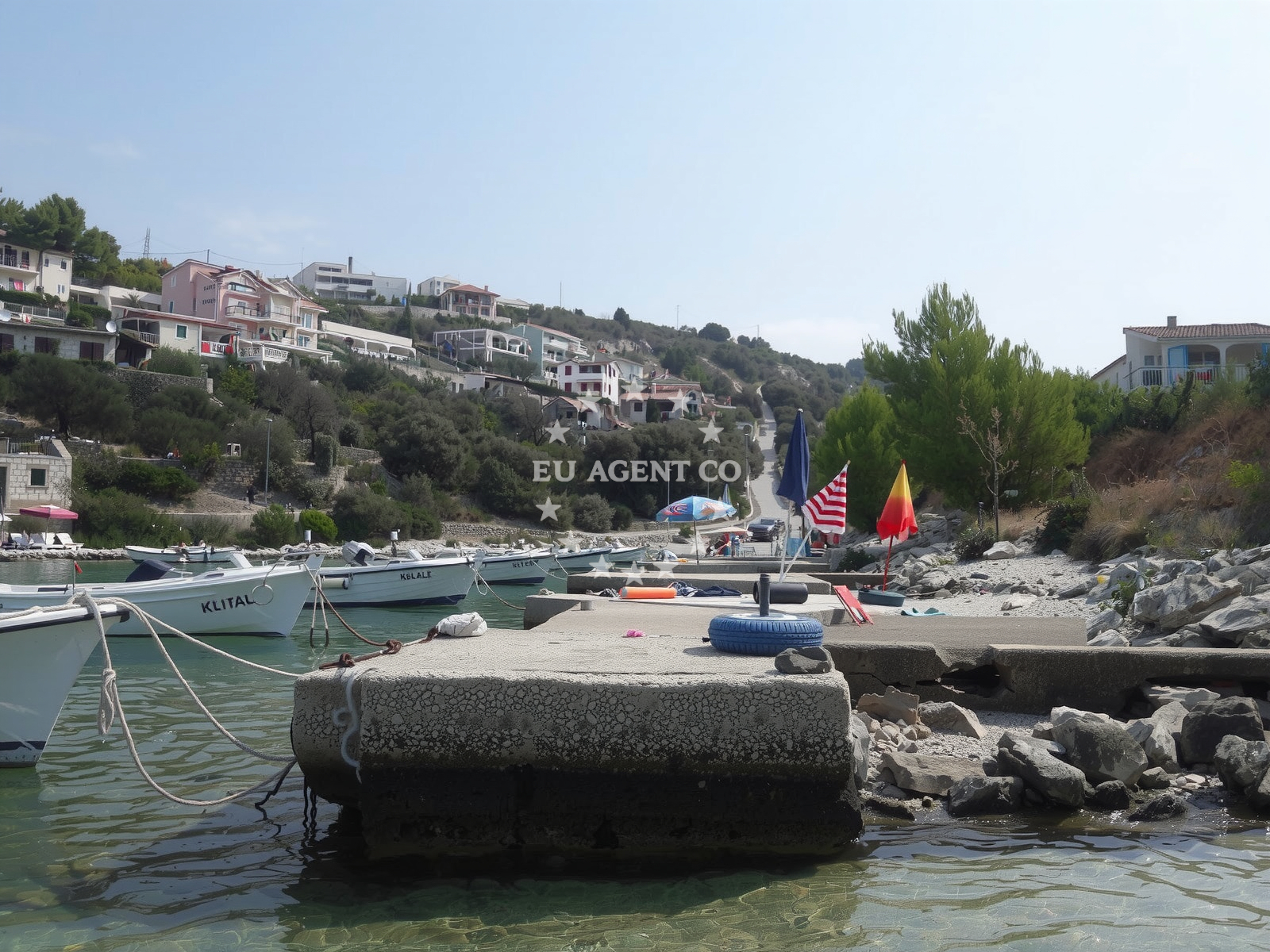 Sea and coastal view of Sevid beach in Barbiscevica 49, Sevid