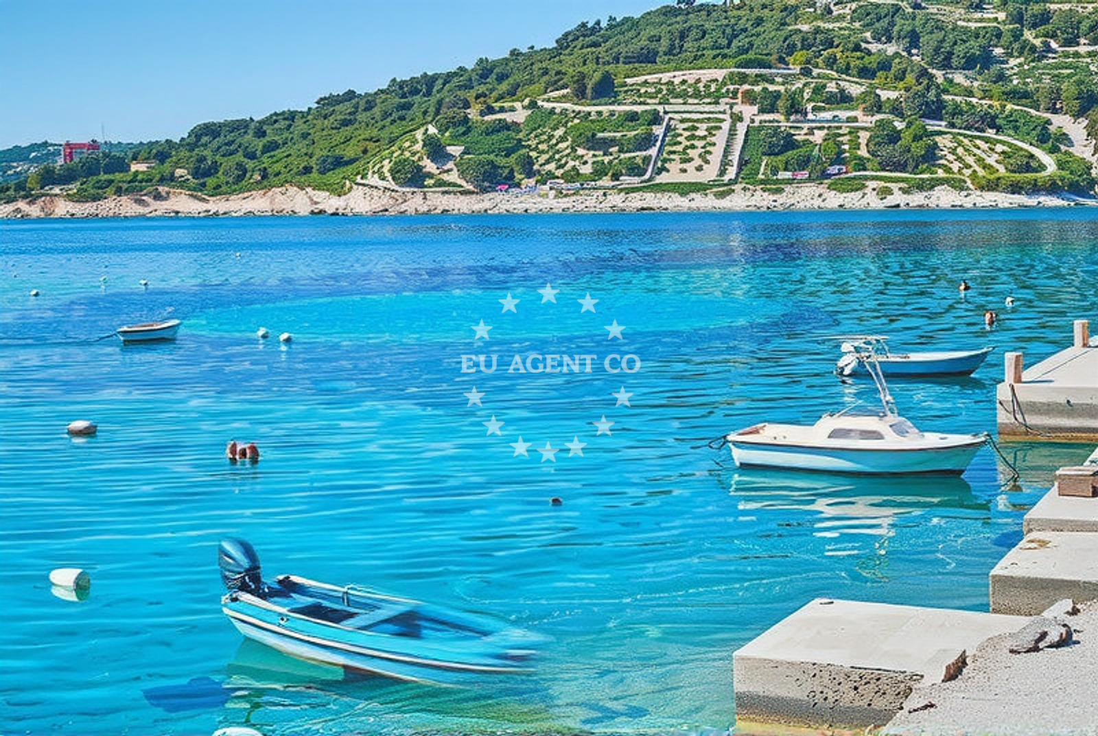 Beach facilities and surroundings at Sevid na Moru: beaches and coves (10) in Sevid na Moru