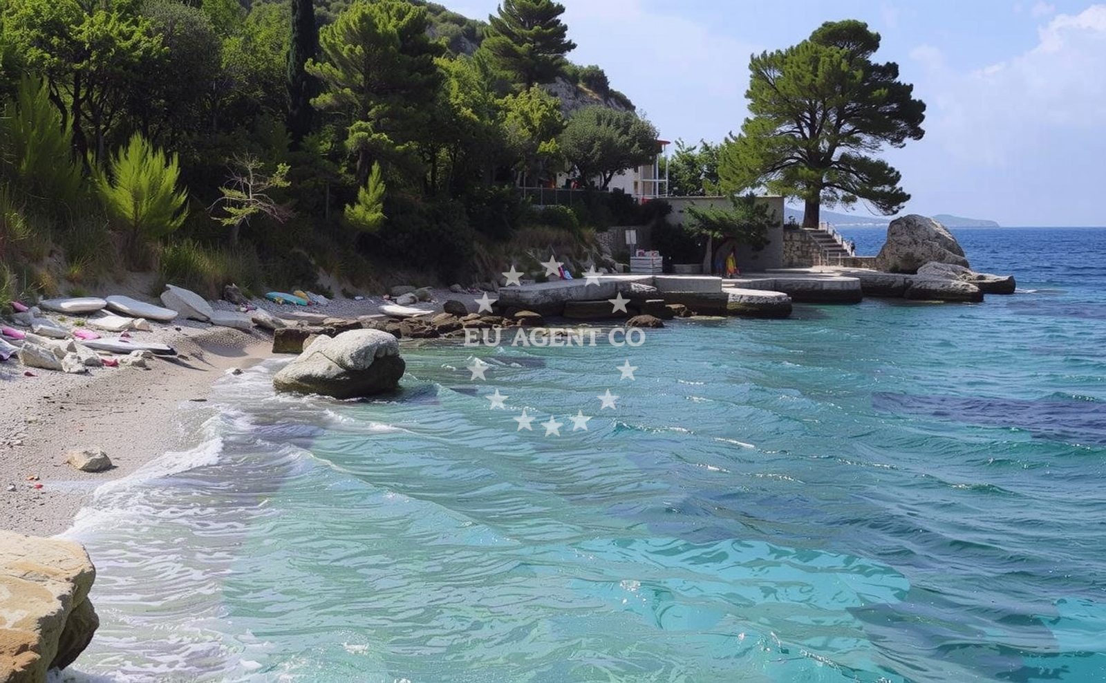 Additional view of Siba beach in Soline 16, Mlini