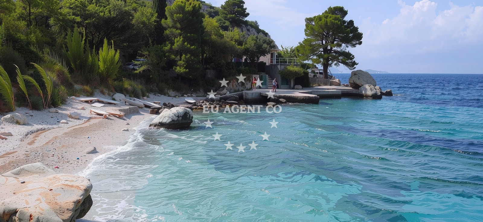 Additional view of Siba beach in Soline 16, Mlini
