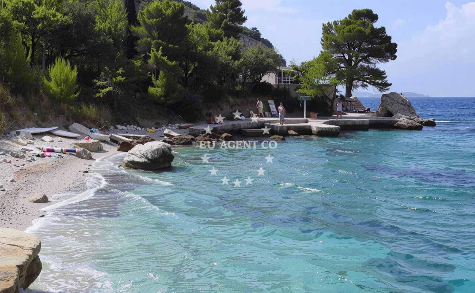 Additional view of Siba beach in Soline 16, Mlini