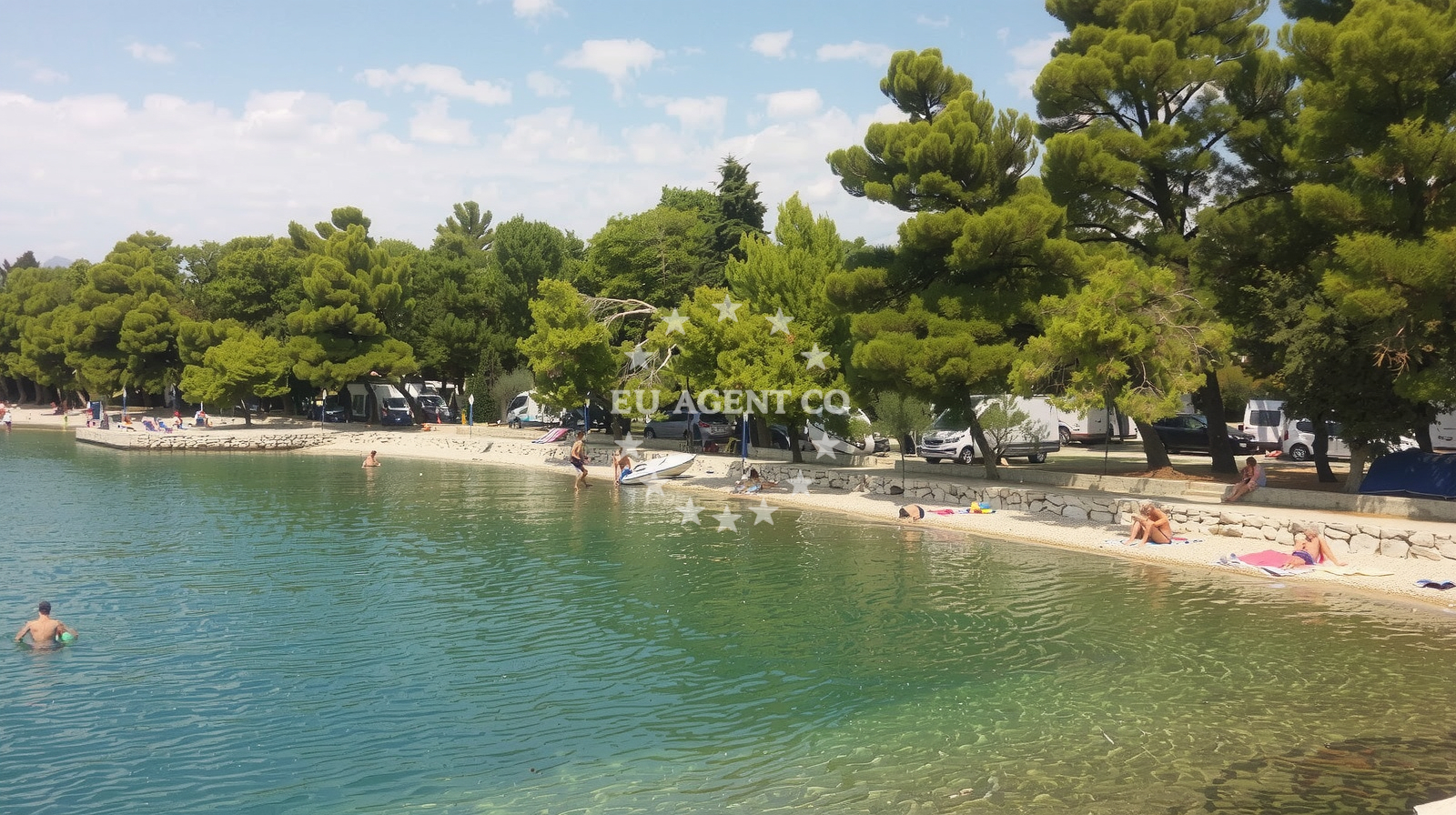 Overview of Sibuljina beach in , Šibuljina
