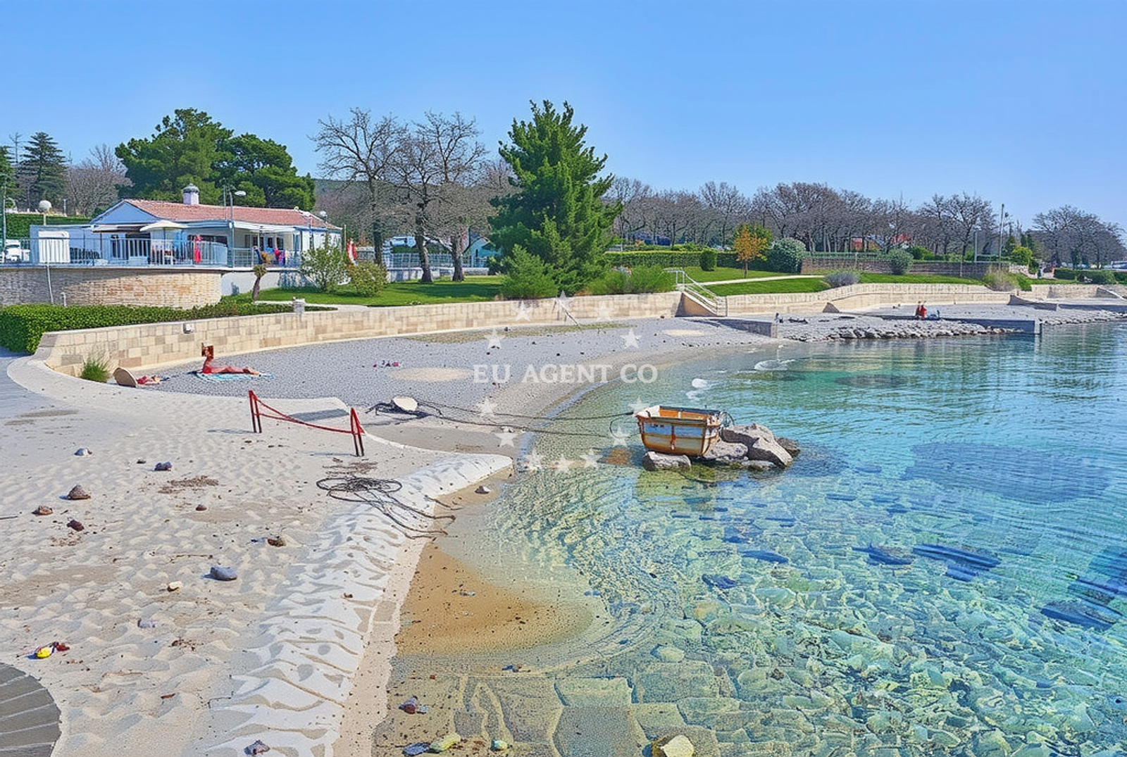 Overview of Sidro (Valetica), Vabriga Beach in Sidro (Valetica)