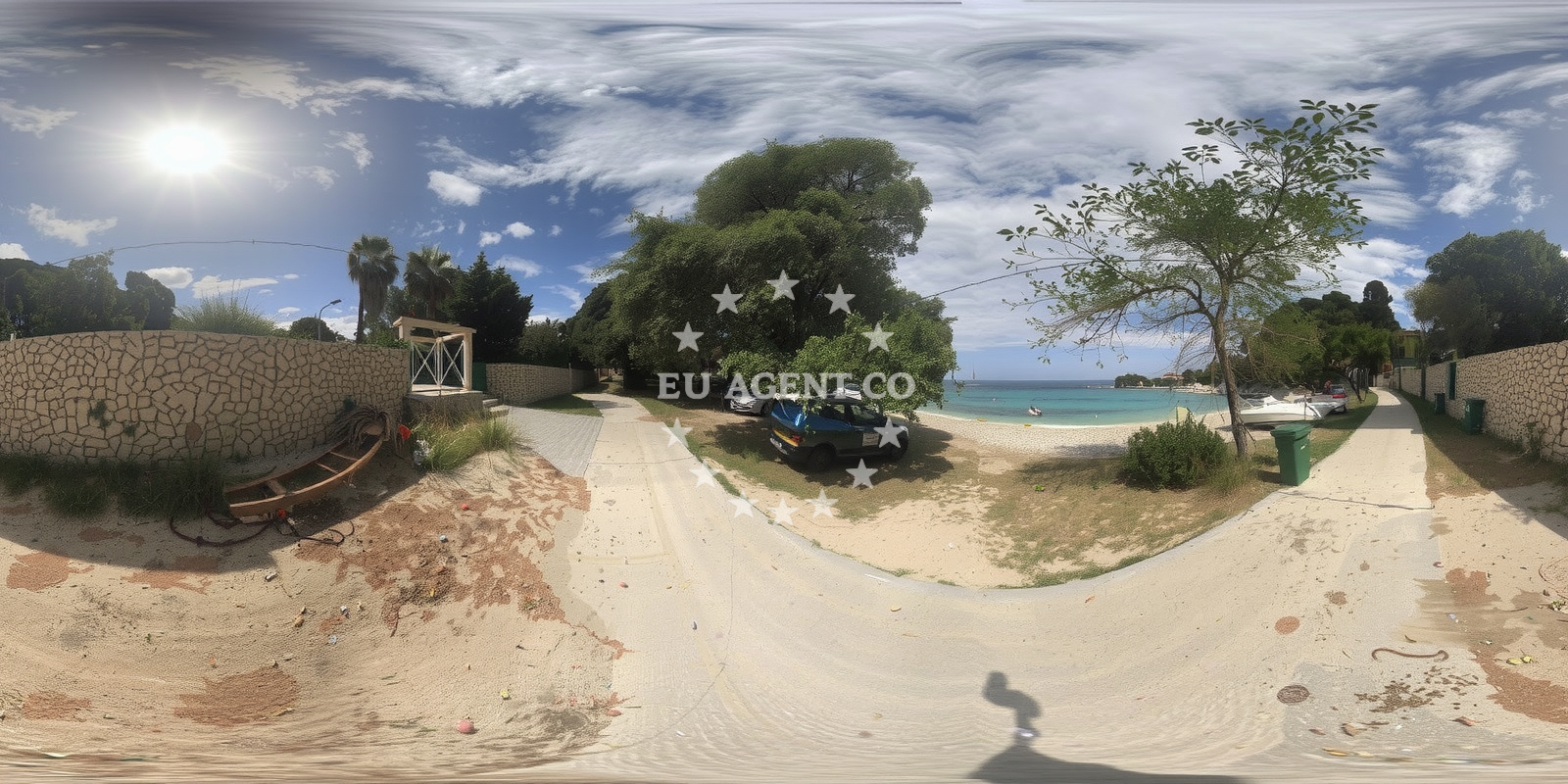 Beach facilities and surroundings at Silba beach II in Silba 152 C, Silba