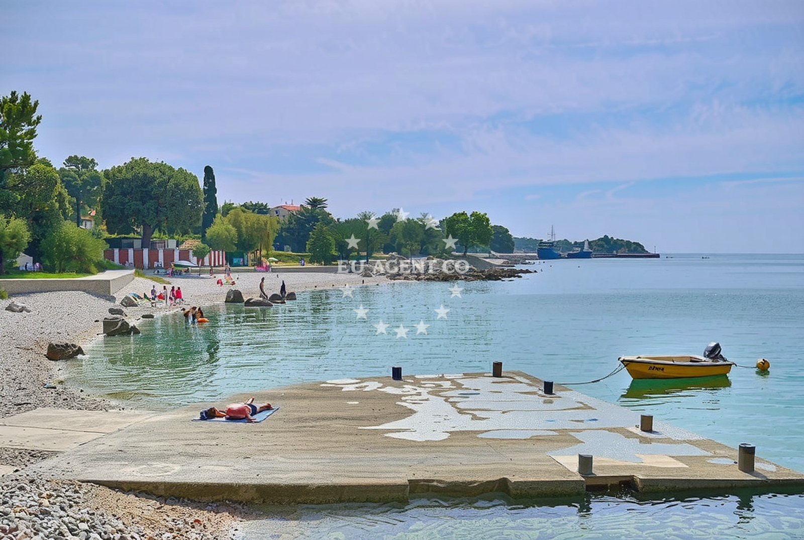 Shoreline and swimming area at Silba (Silba): beaches and coves (11) in Silba (Silba)