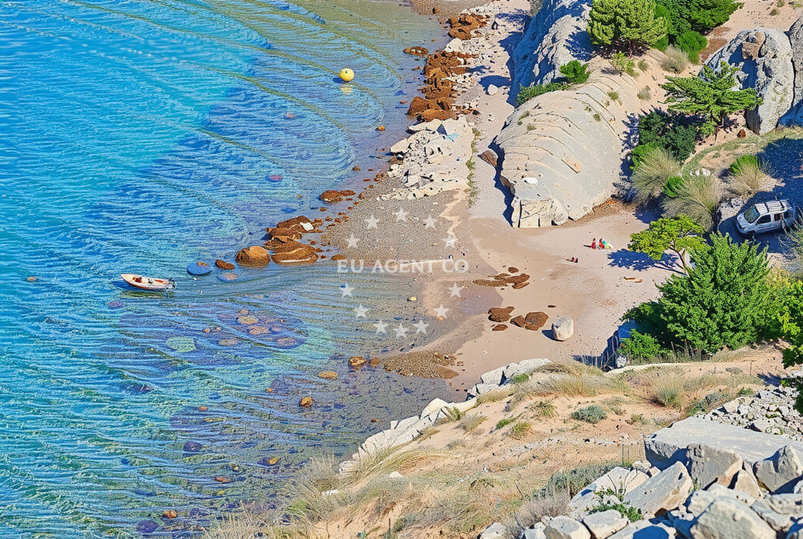 Additional view of Šilo sjever, Lopar (Rab) Beach in Šilo sjever