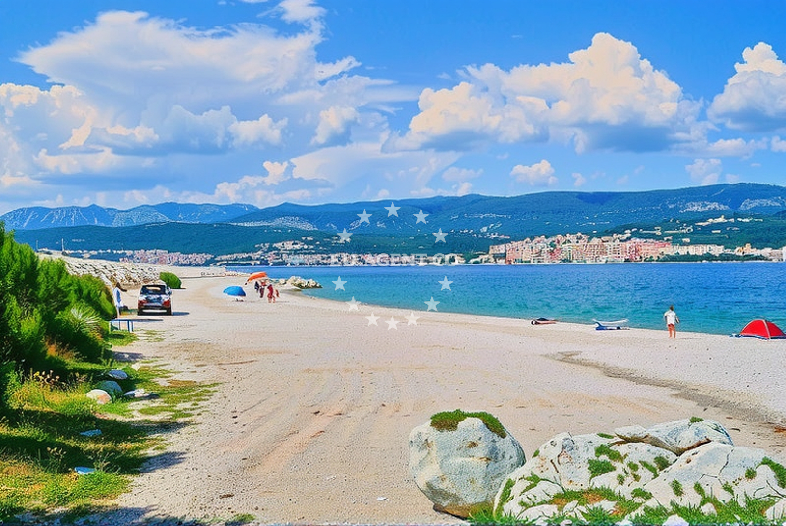 Additional view of Silo a bay beach in 12 Ulica Sveti Mikul, Šilo