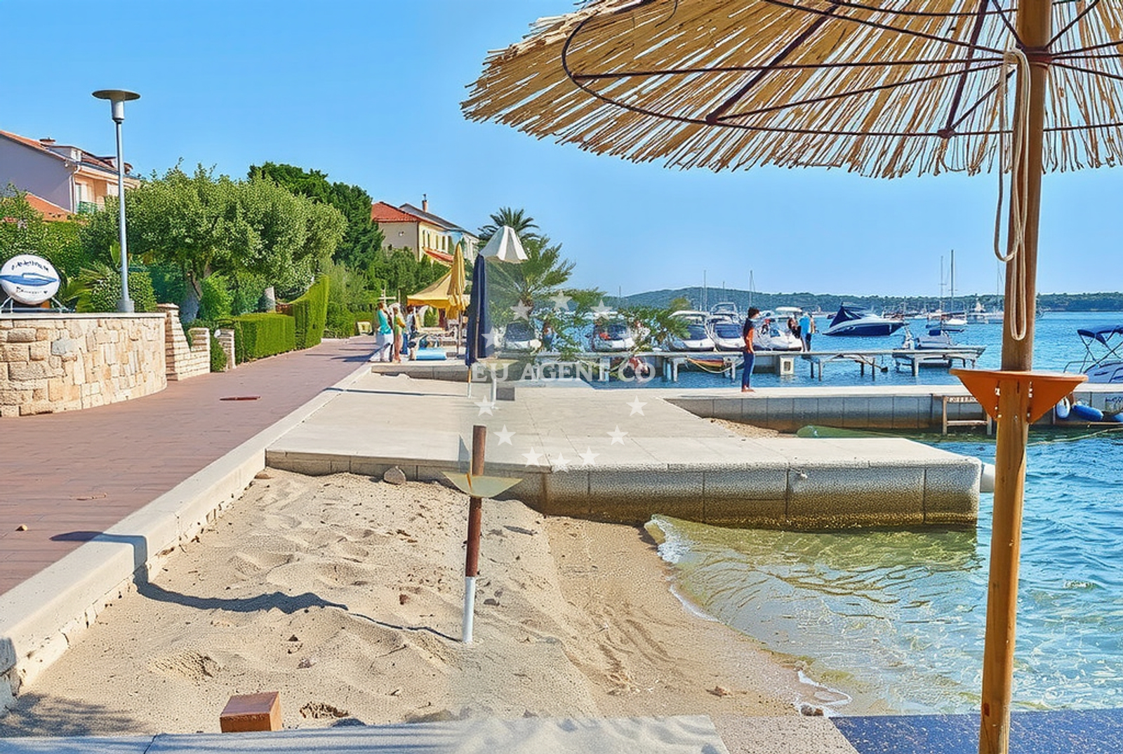 Additional view of Šimičići zapad, Barbat na Rabu (Rab) Beach in Šimičići zapad
