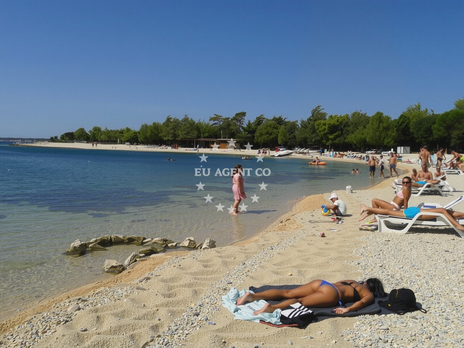 Additional view of Simuni III beach in 108a Šimuni, Šimuni