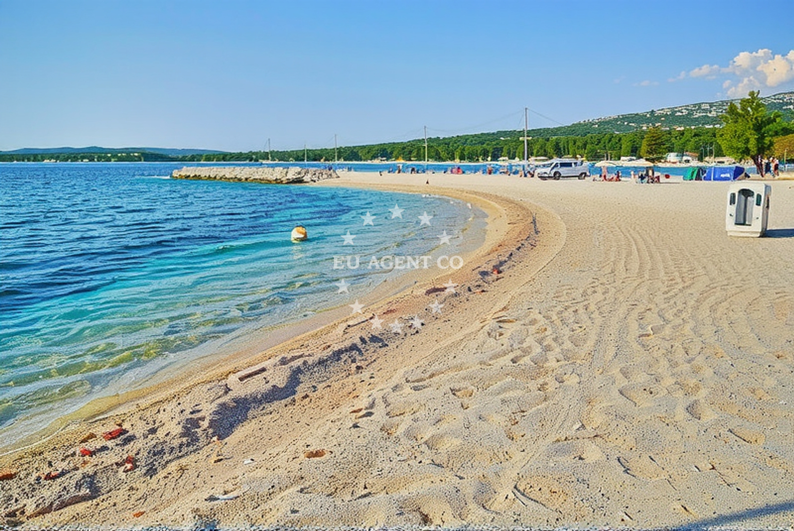Sea and coastal view of Šimuni (Pag): beaches and coves (9) in Šimuni (Pag)