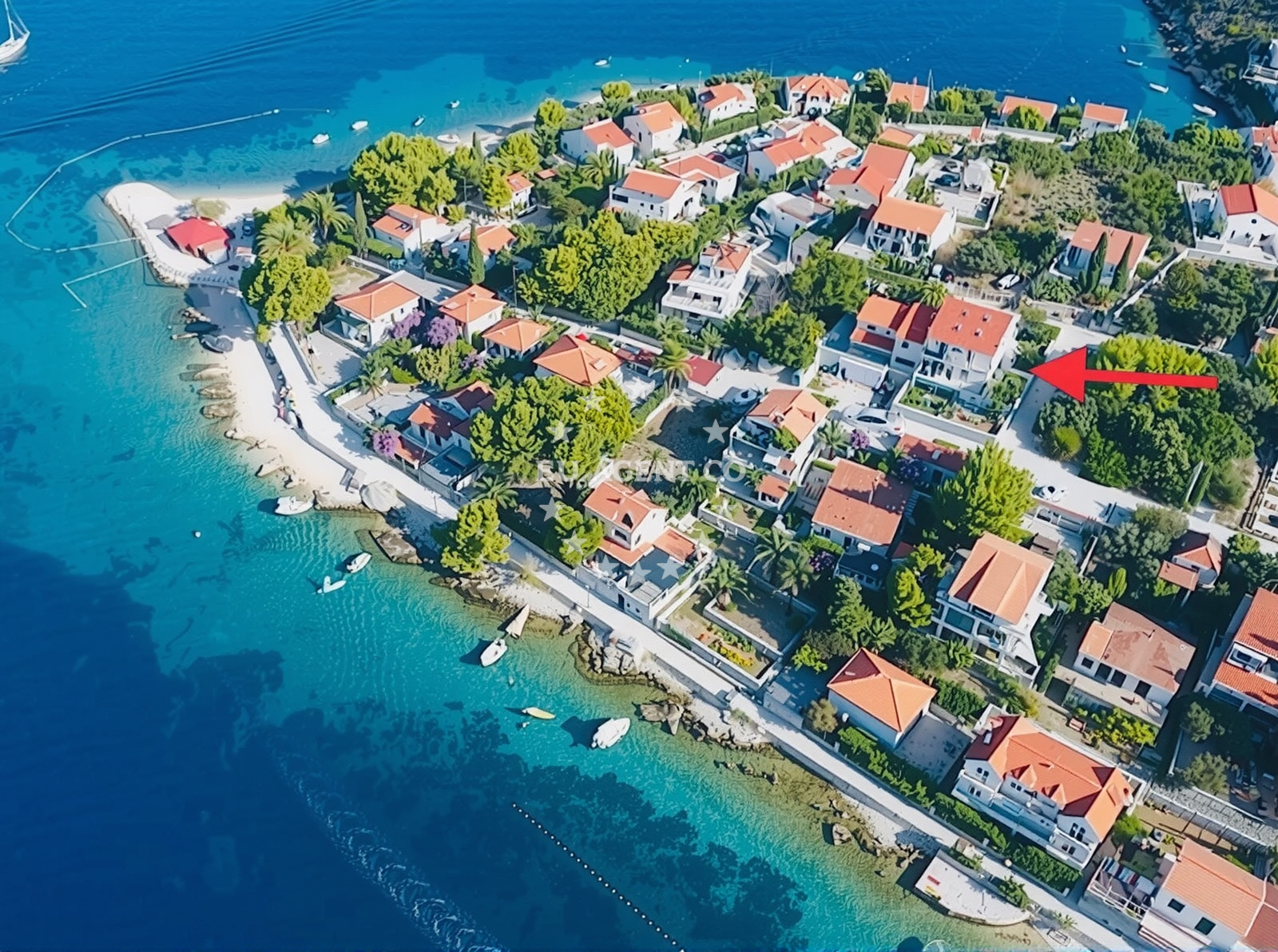 Additional view of Sipova beach in Domovinskog rata 74b, Maslinica