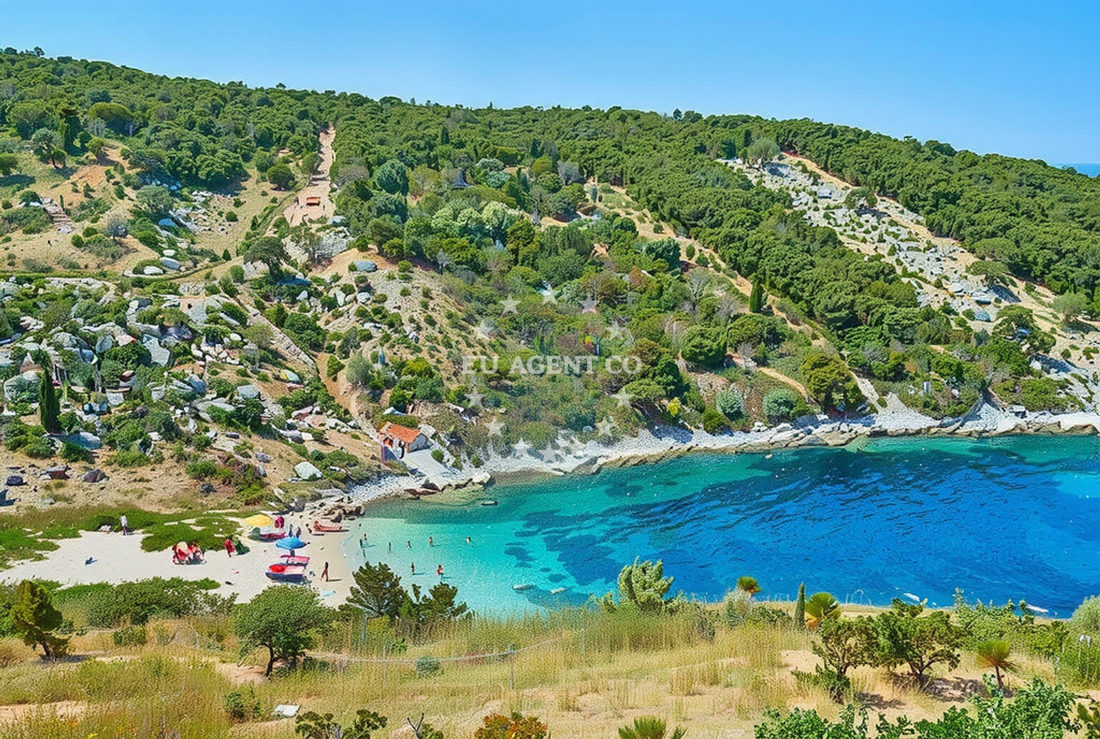 Additional view of Sipova beach in Domovinskog rata 74b, Maslinica