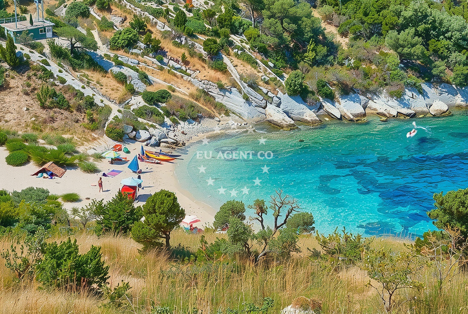 Additional view of Sipova beach in Domovinskog rata 74b, Maslinica