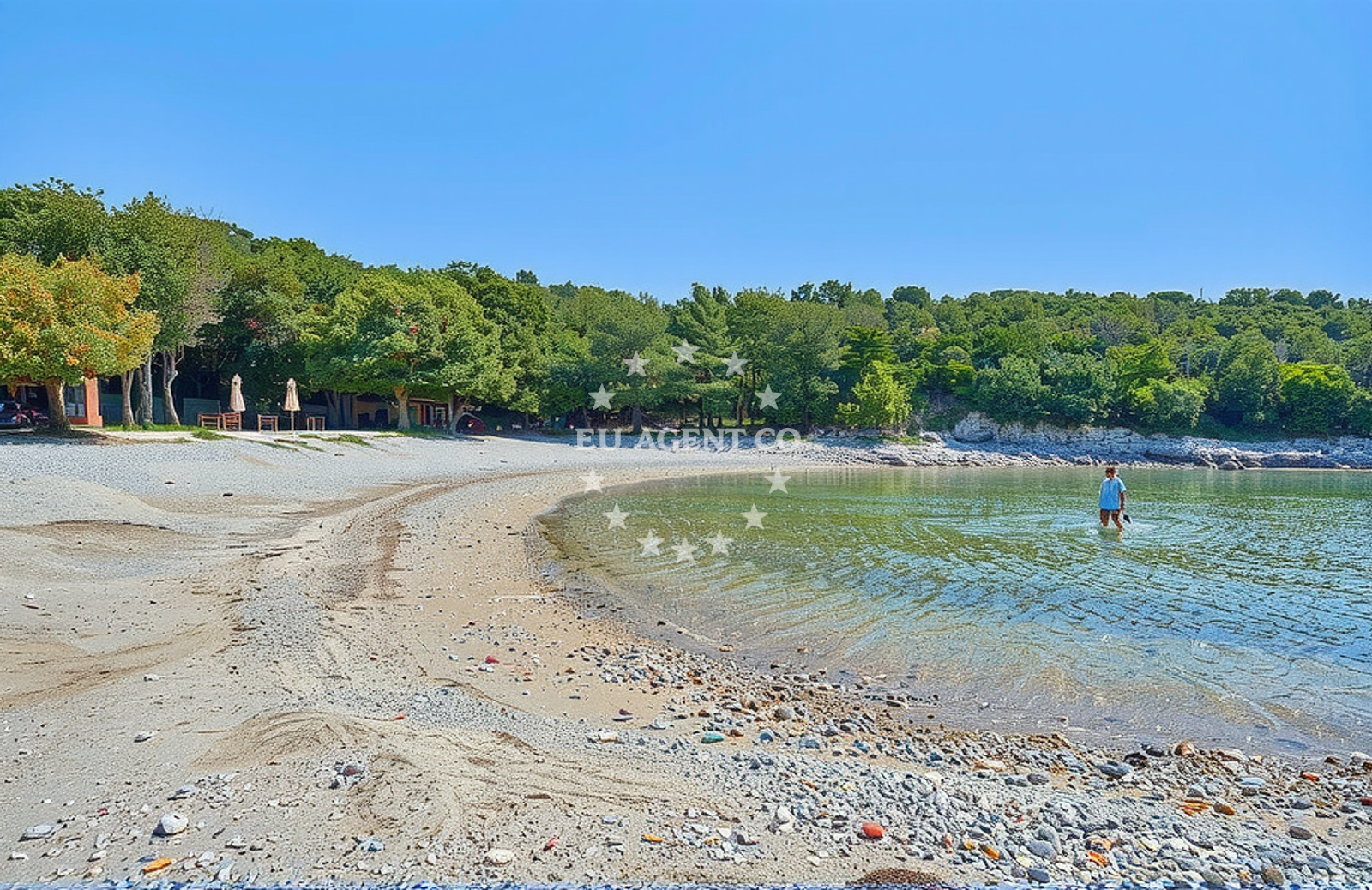 Overview of Šišan: beaches and coves (9) in Šišan