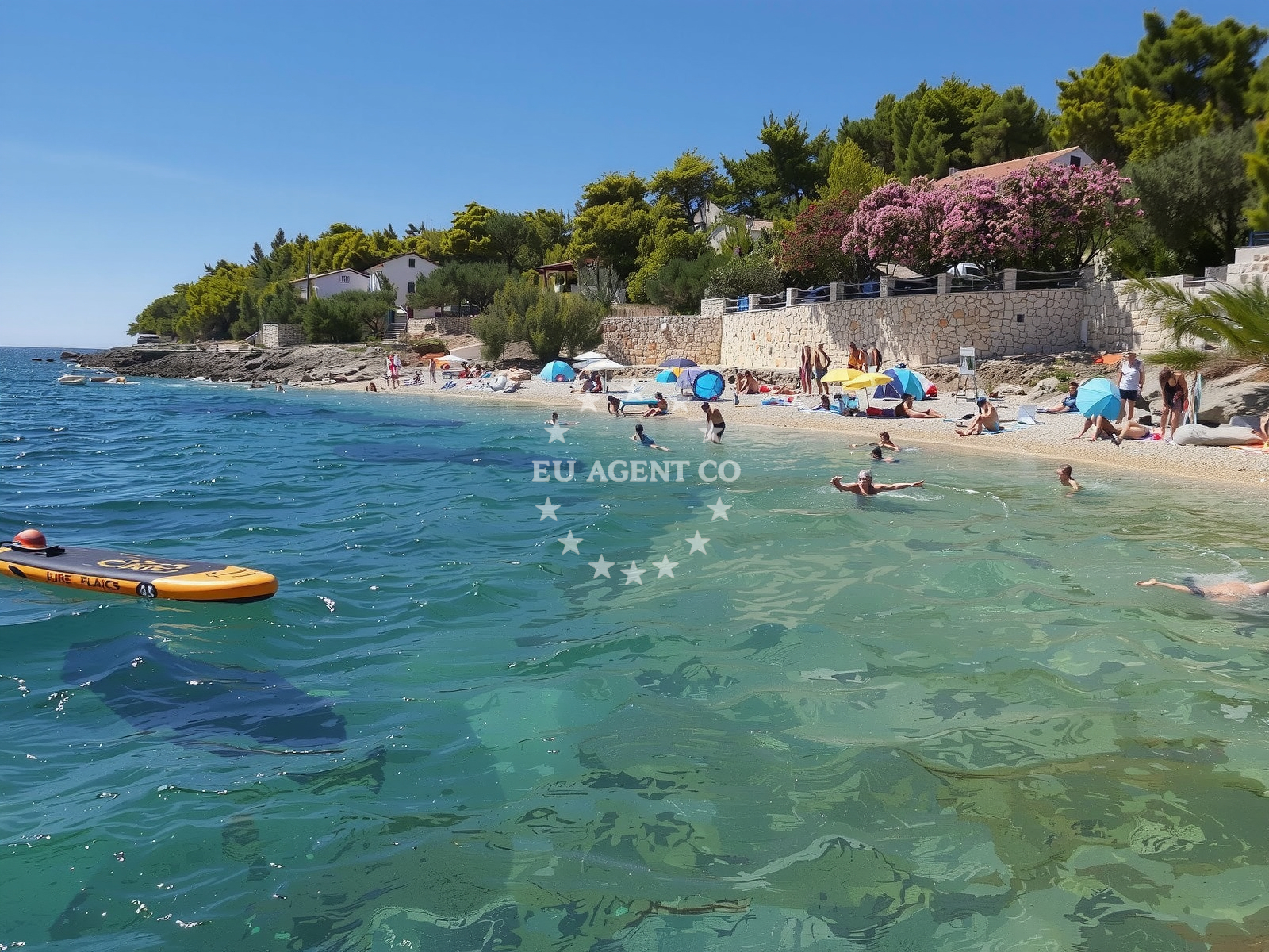 Additional view of Skalinada beach in , Jelsa