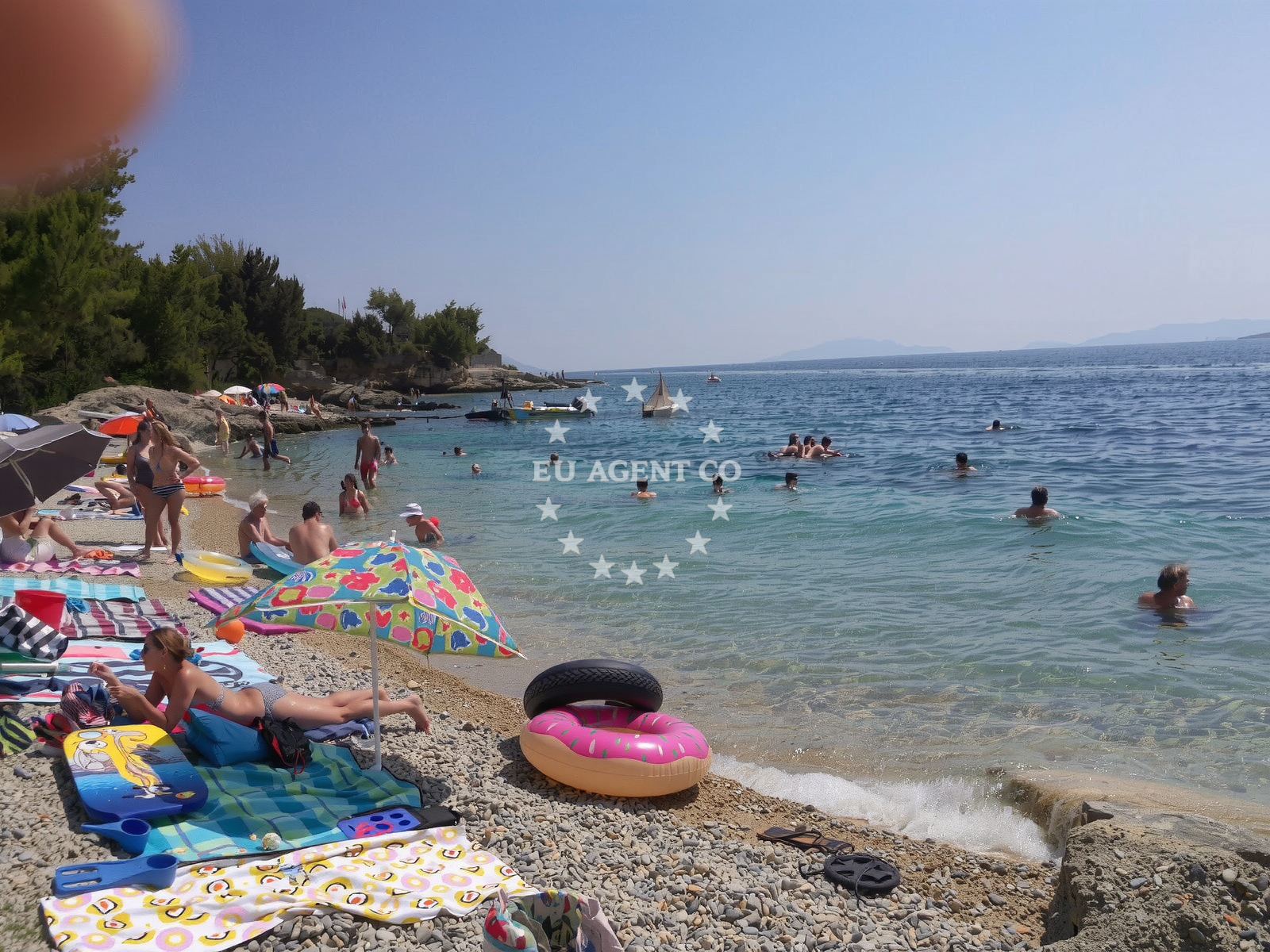Additional view of Skalinada beach in , Jelsa