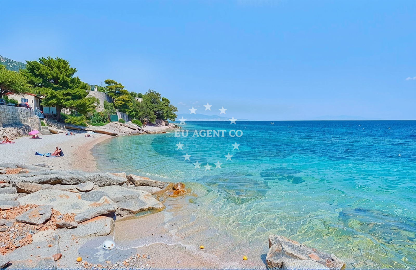 Additional view of Skalinada beach in , Jelsa