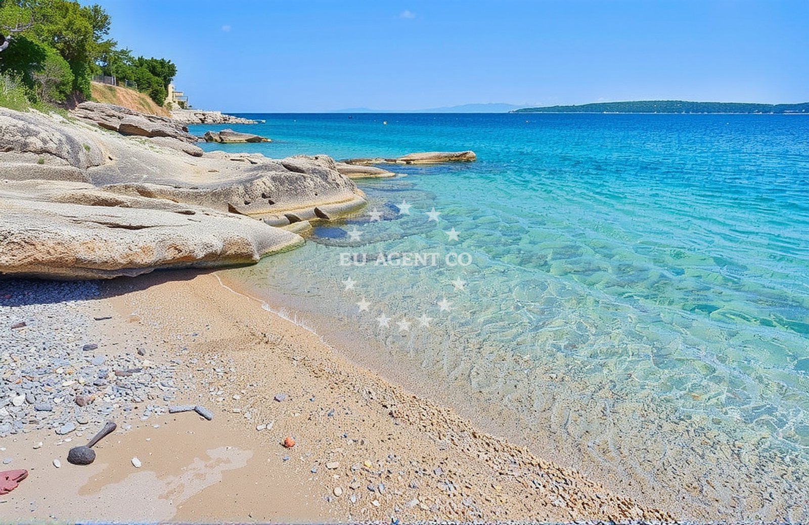 Additional view of Skalinada beach in , Jelsa