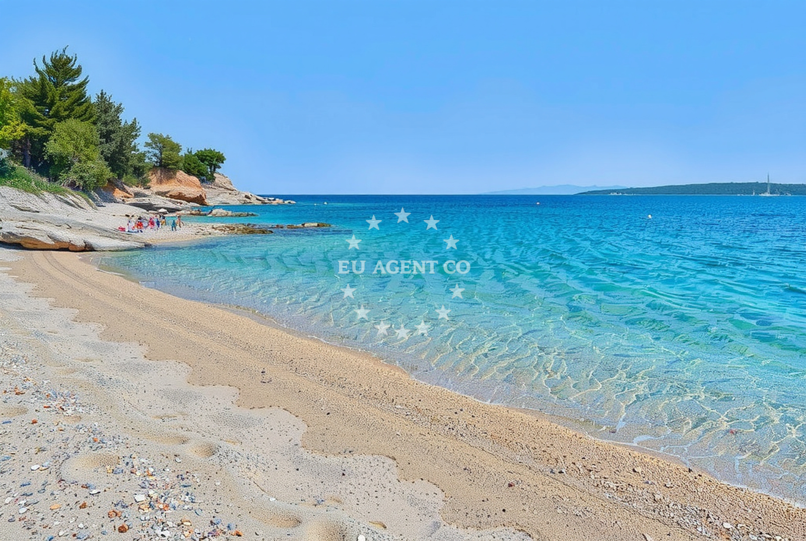 Additional view of Skalinada beach in , Jelsa