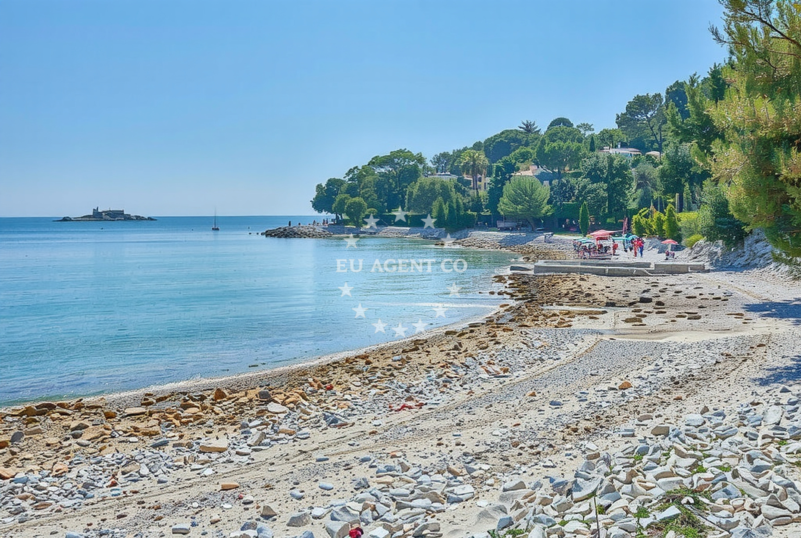 Additional view of Skaraba beach in Luje Adamovica 31, Rovinj
