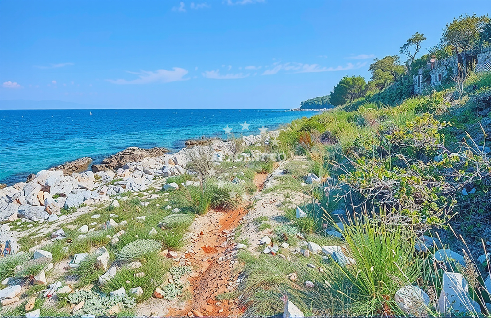 Additional view of Skitača: beaches and coves in Skitača