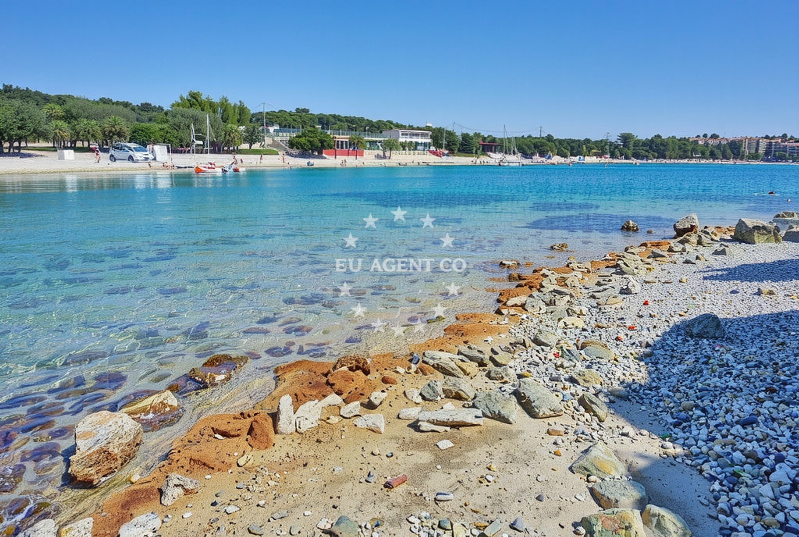 Additional view of Školjić, Funtana Beach in Školjić